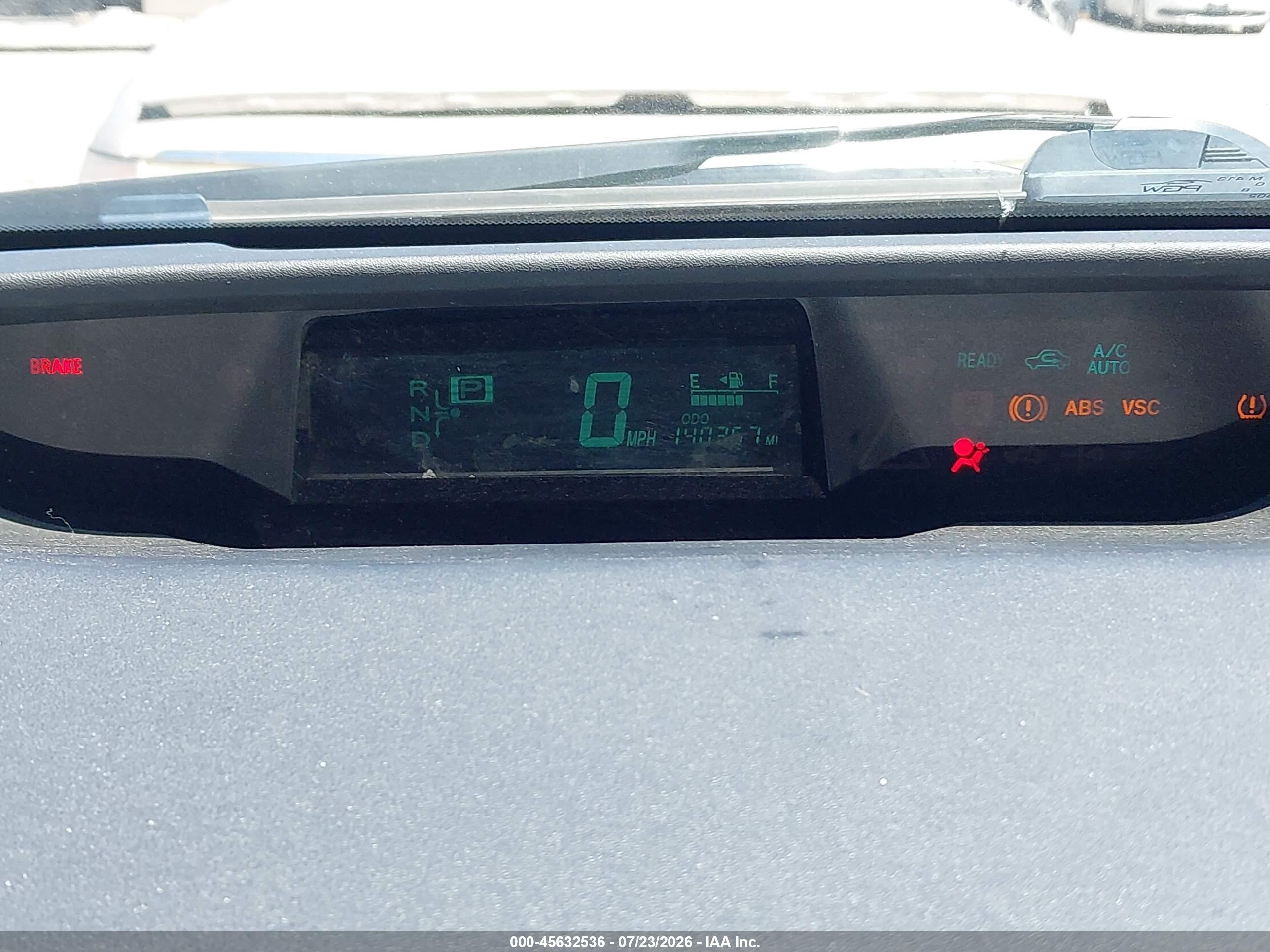 2008 Toyota Prius   Green vin: JTDKB20UX87696158