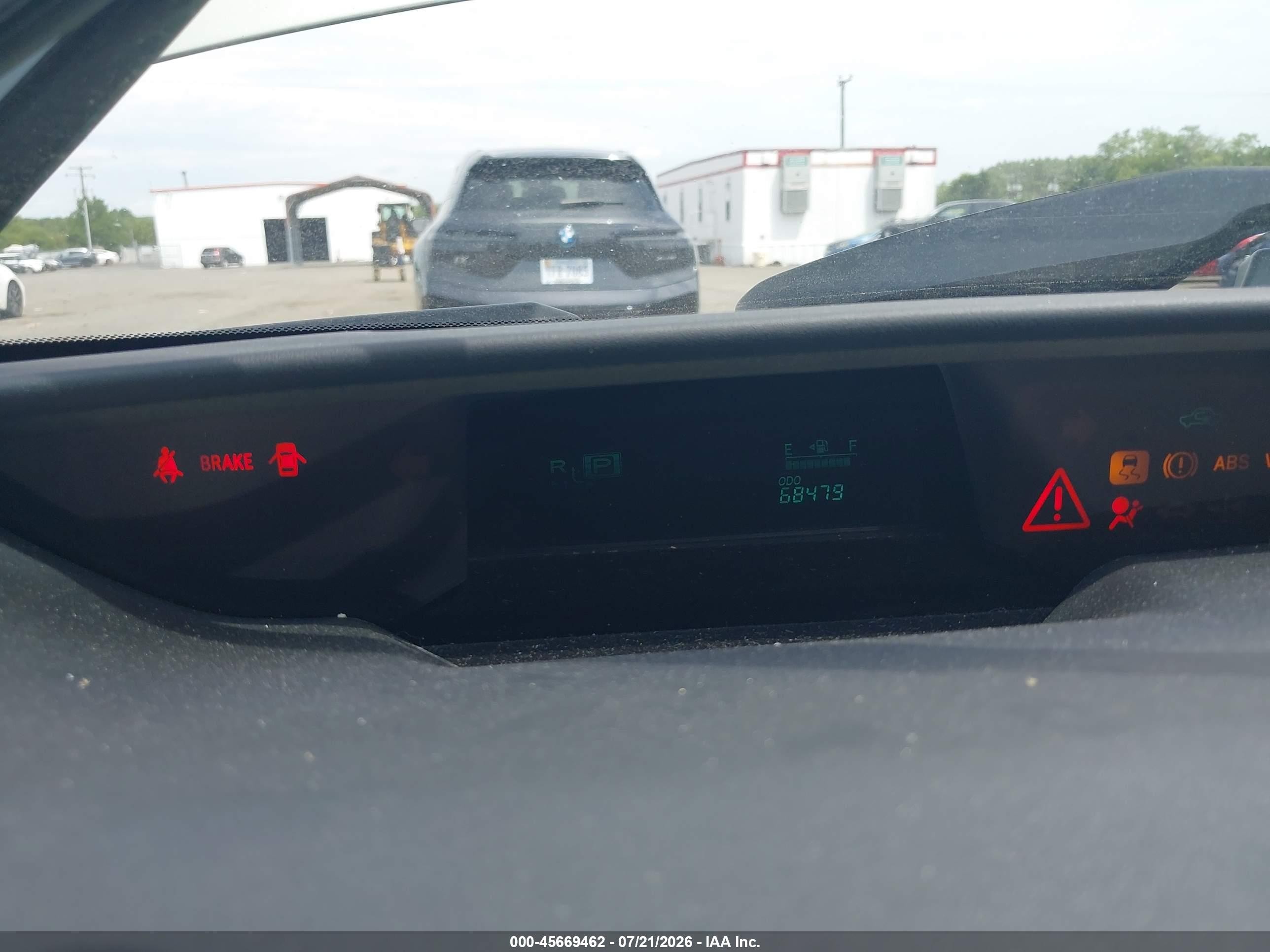 2008 Toyota Prius   Green vin: JTDKB20UX87697505
