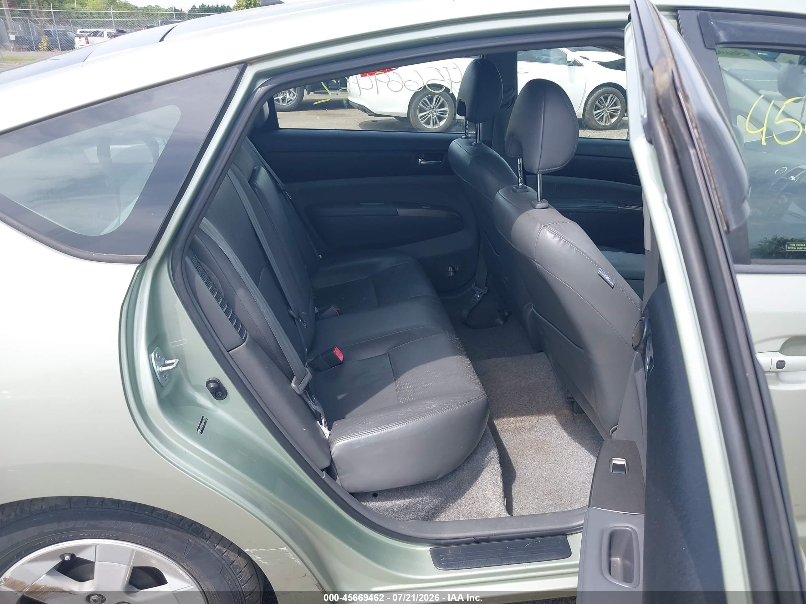 2008 Toyota Prius   Green vin: JTDKB20UX87697505
