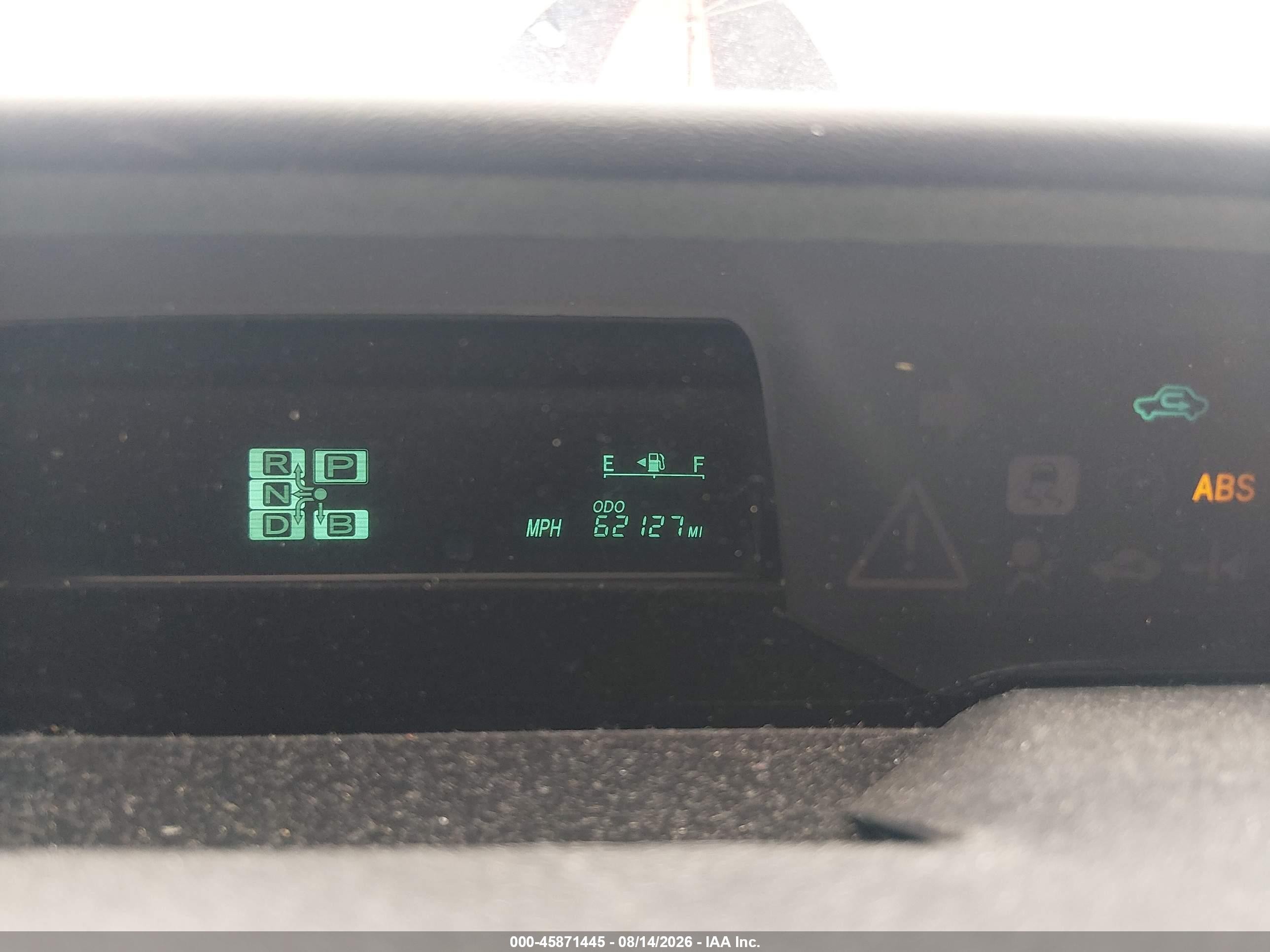 2008 Toyota Prius   Green vin: JTDKB20UX87705991