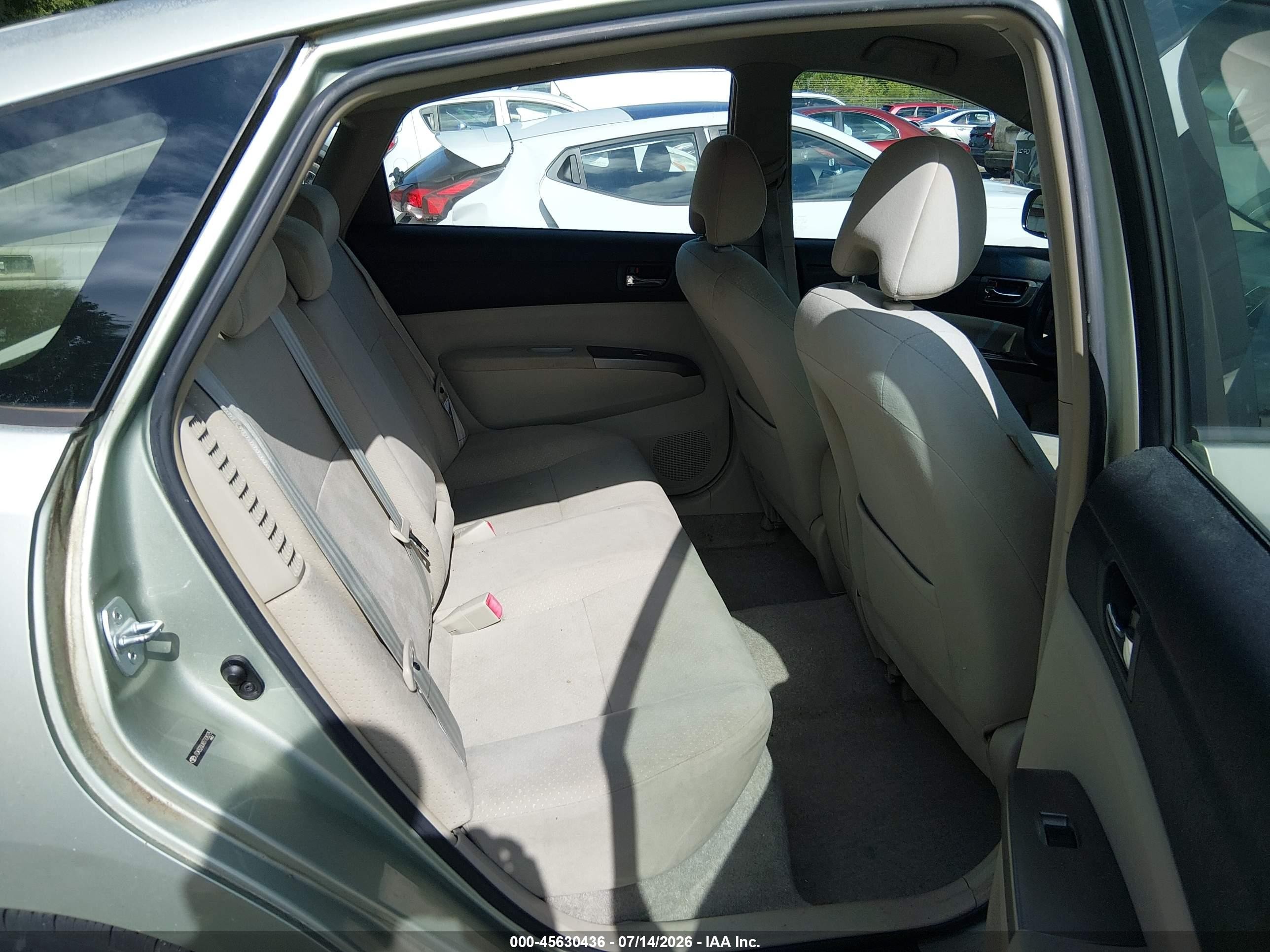 2008 Toyota Prius   Green vin: JTDKB20UX87708275