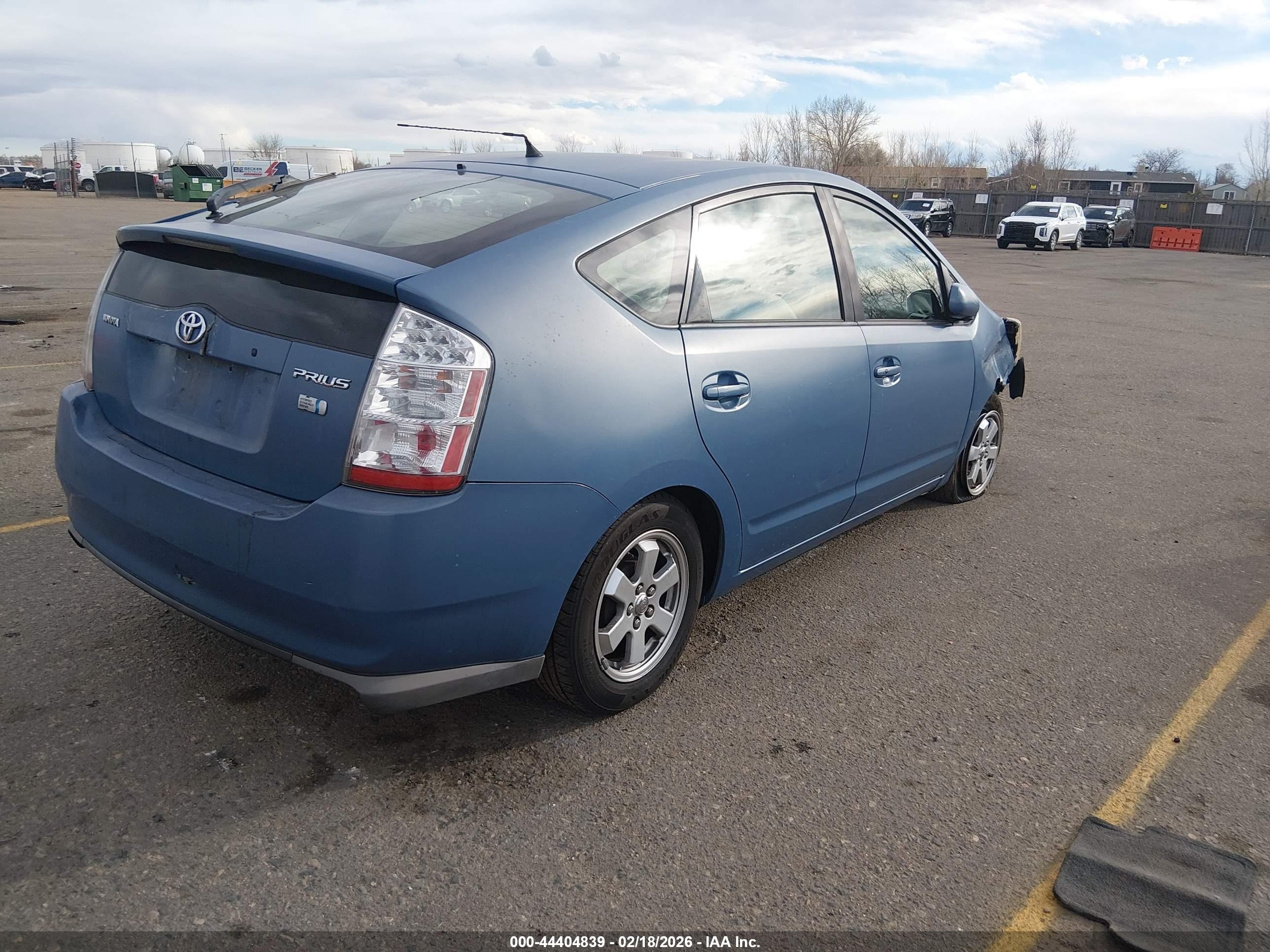 2008 Toyota Prius   Blue vin: JTDKB20UX87713377