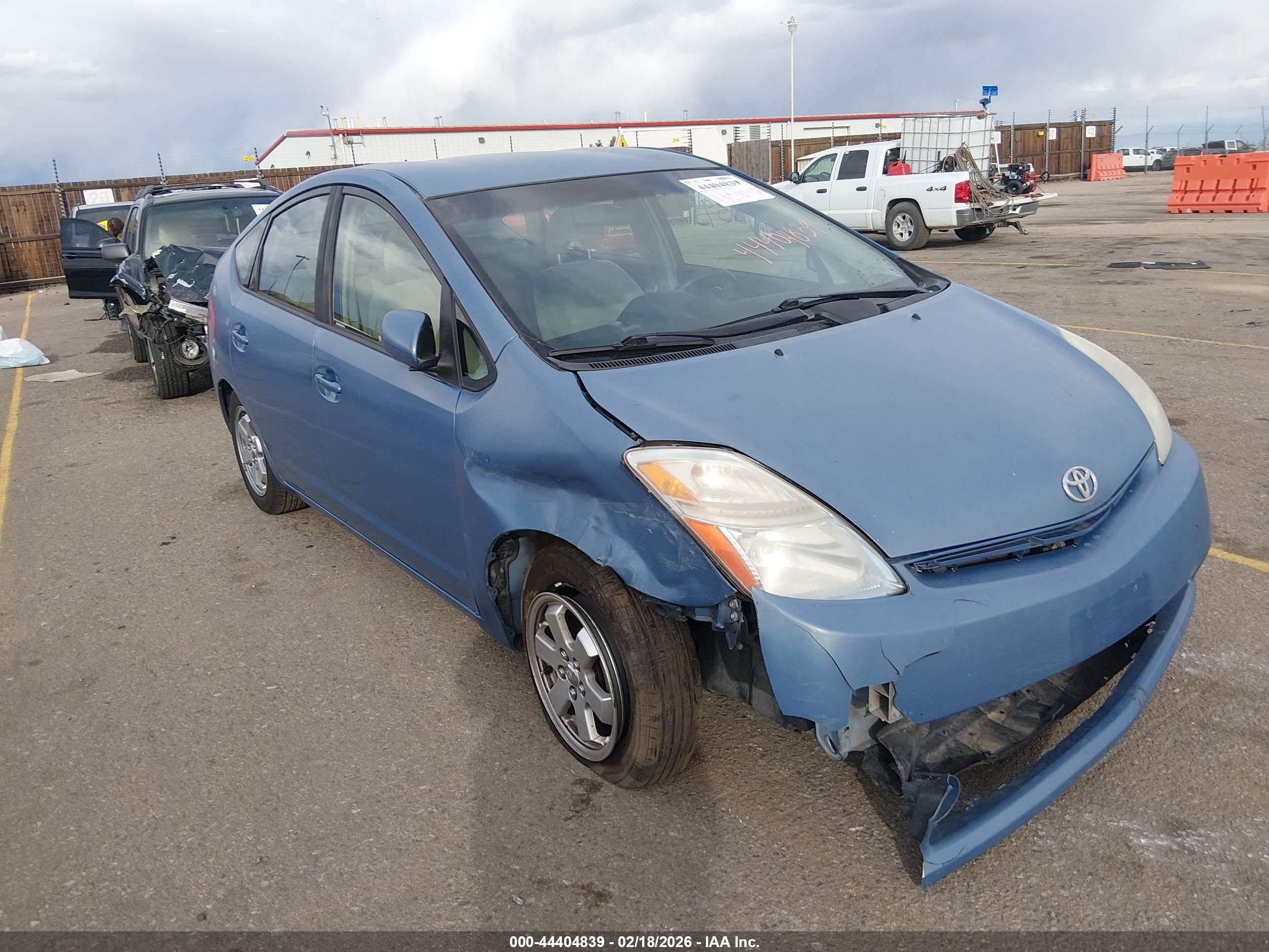 2008 Toyota Prius   Blue vin: JTDKB20UX87713377