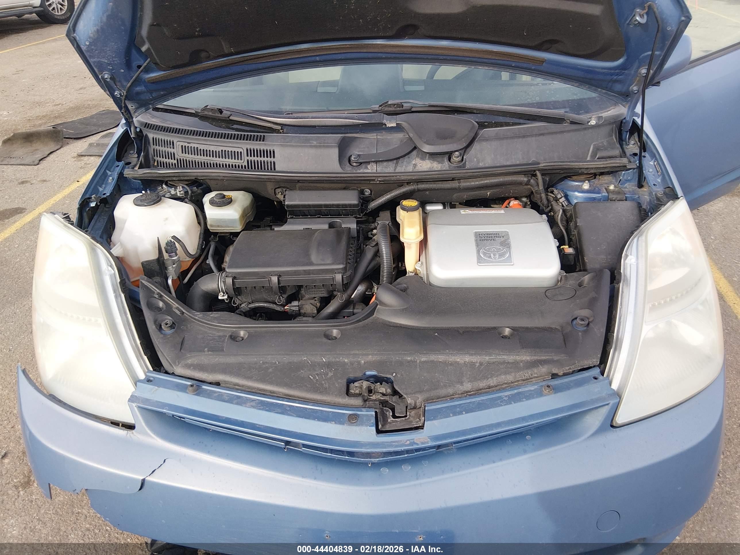 2008 Toyota Prius   Blue vin: JTDKB20UX87713377
