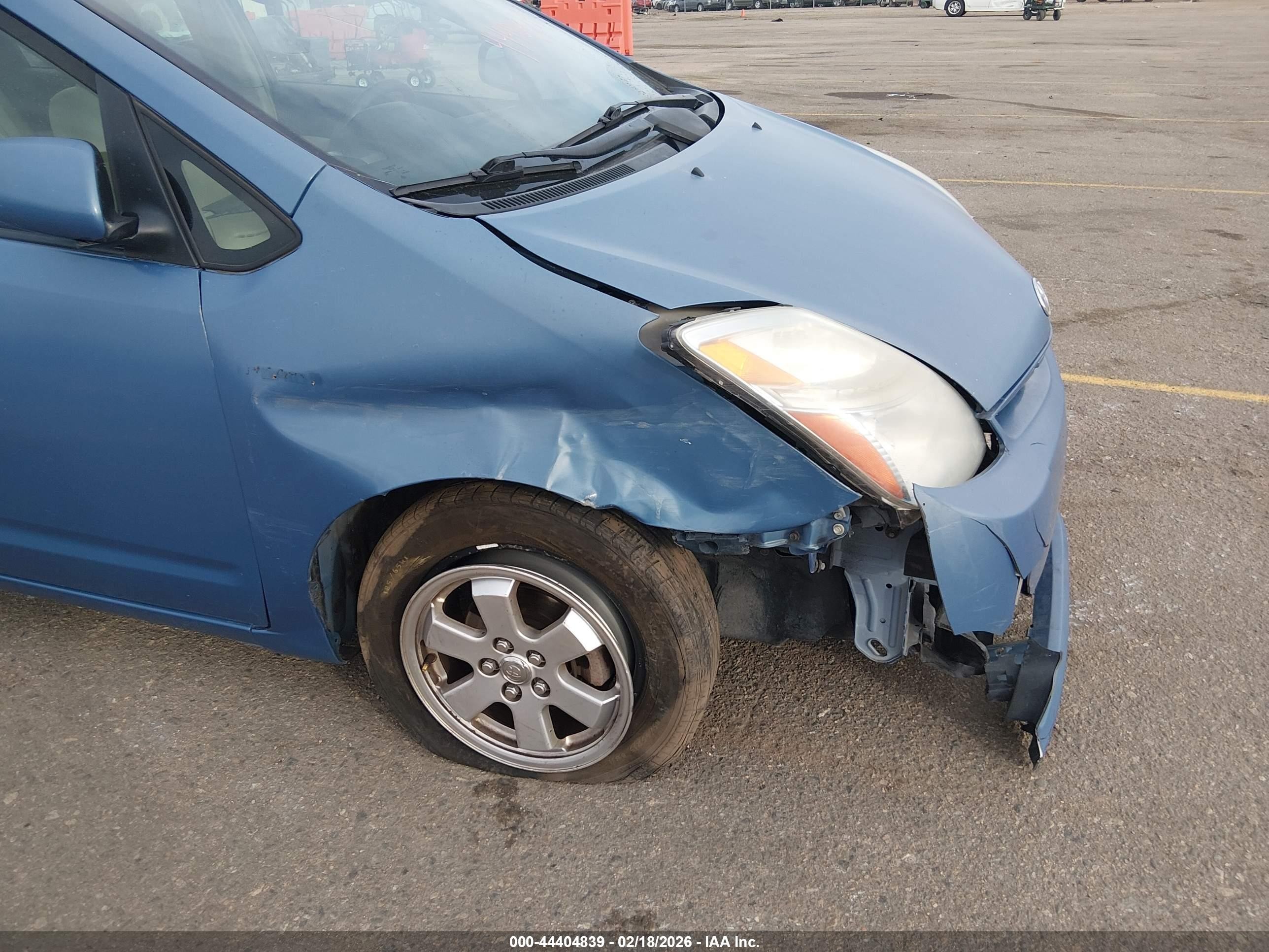 2008 Toyota Prius   Blue vin: JTDKB20UX87713377