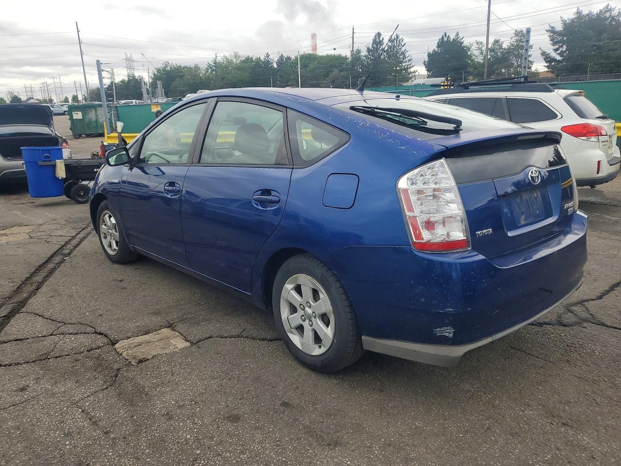 2008 Toyota Prius Base Blue vin: JTDKB20UX87727568