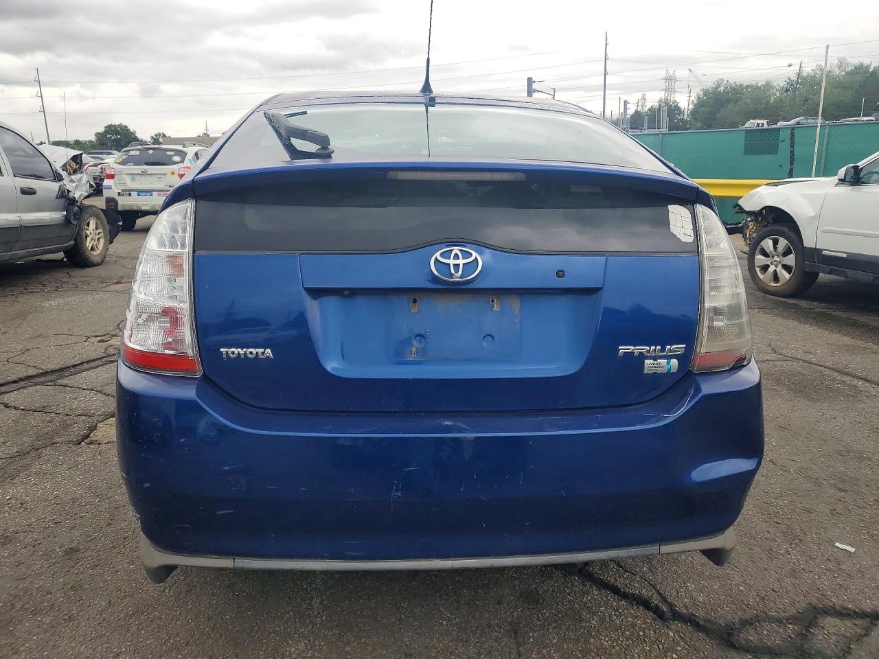 2008 Toyota Prius Base Blue vin: JTDKB20UX87727568