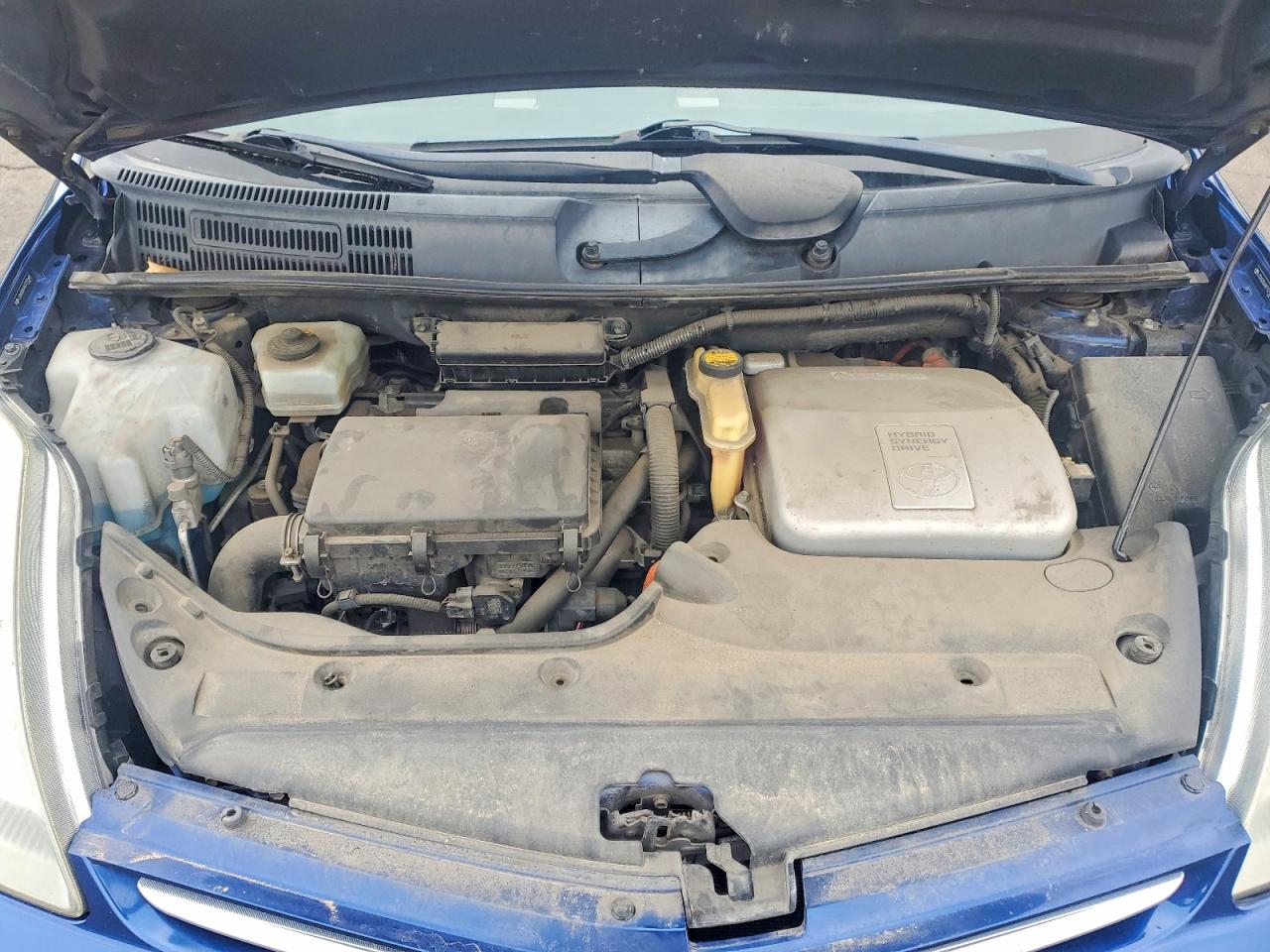 2008 Toyota Prius Base Blue vin: JTDKB20UX87727568
