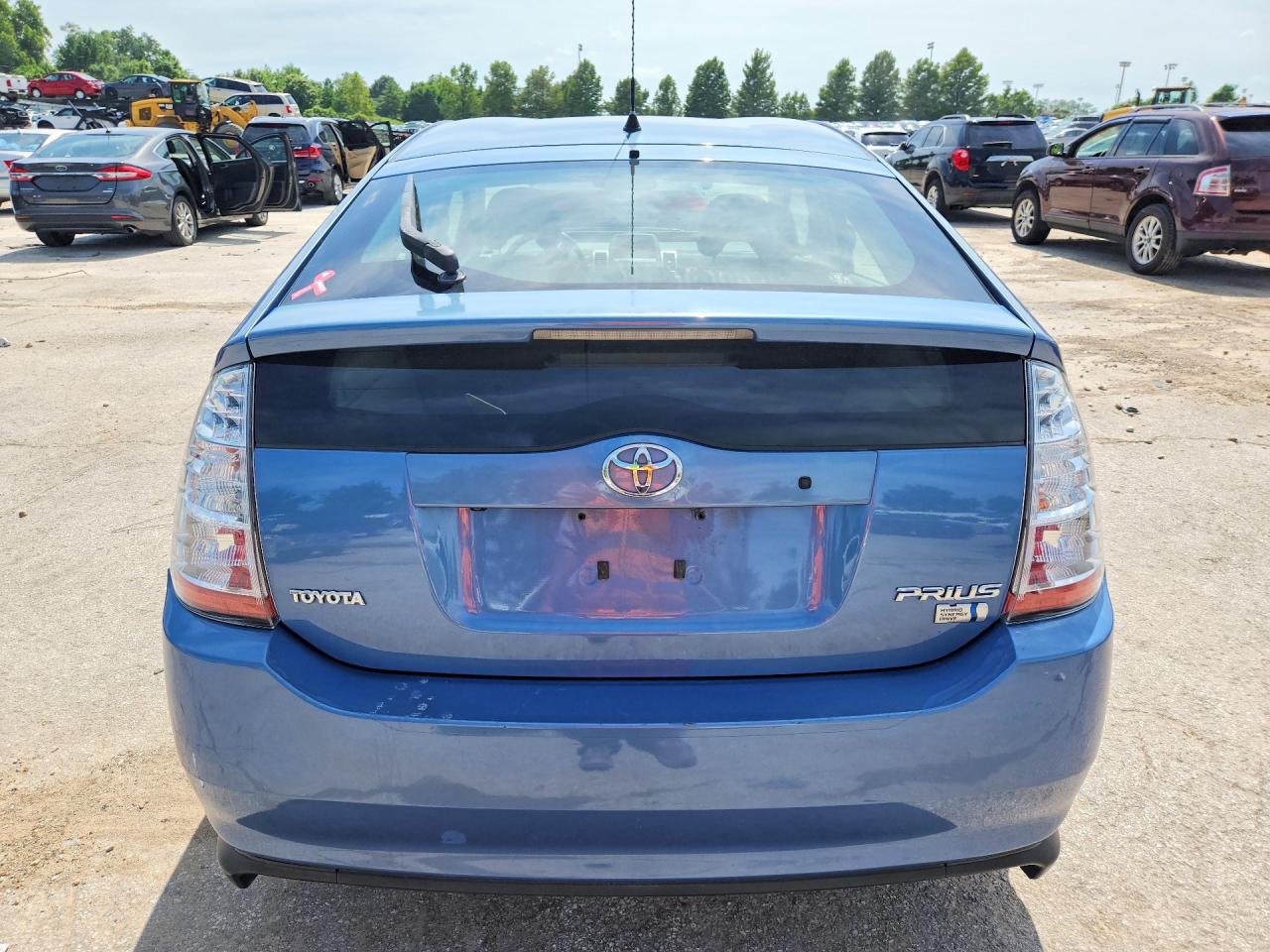 2008 Toyota Prius Base Blue vin: JTDKB20UX87727800