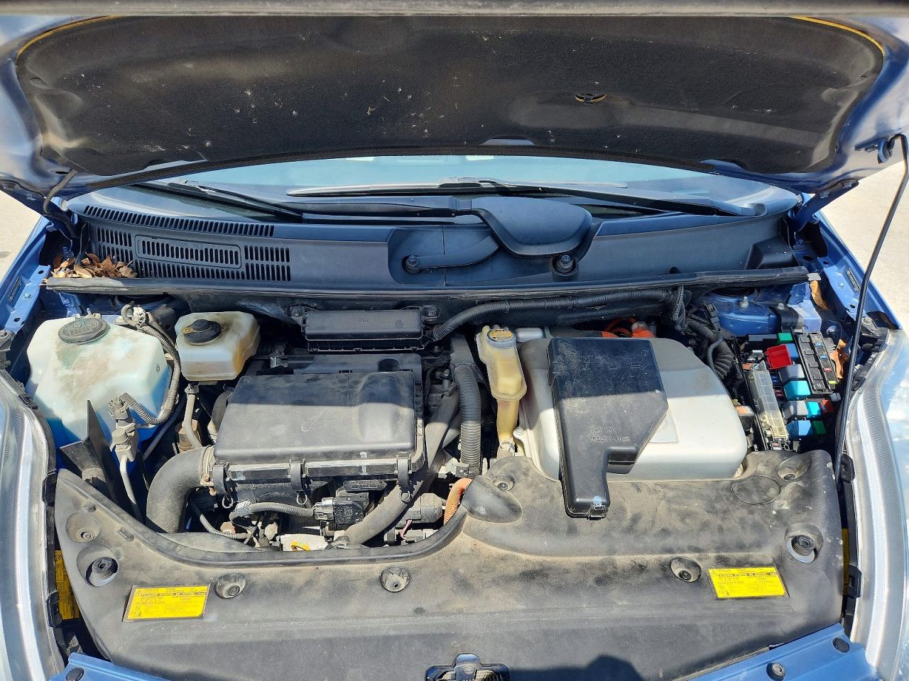 2008 Toyota Prius Base Blue vin: JTDKB20UX87727800