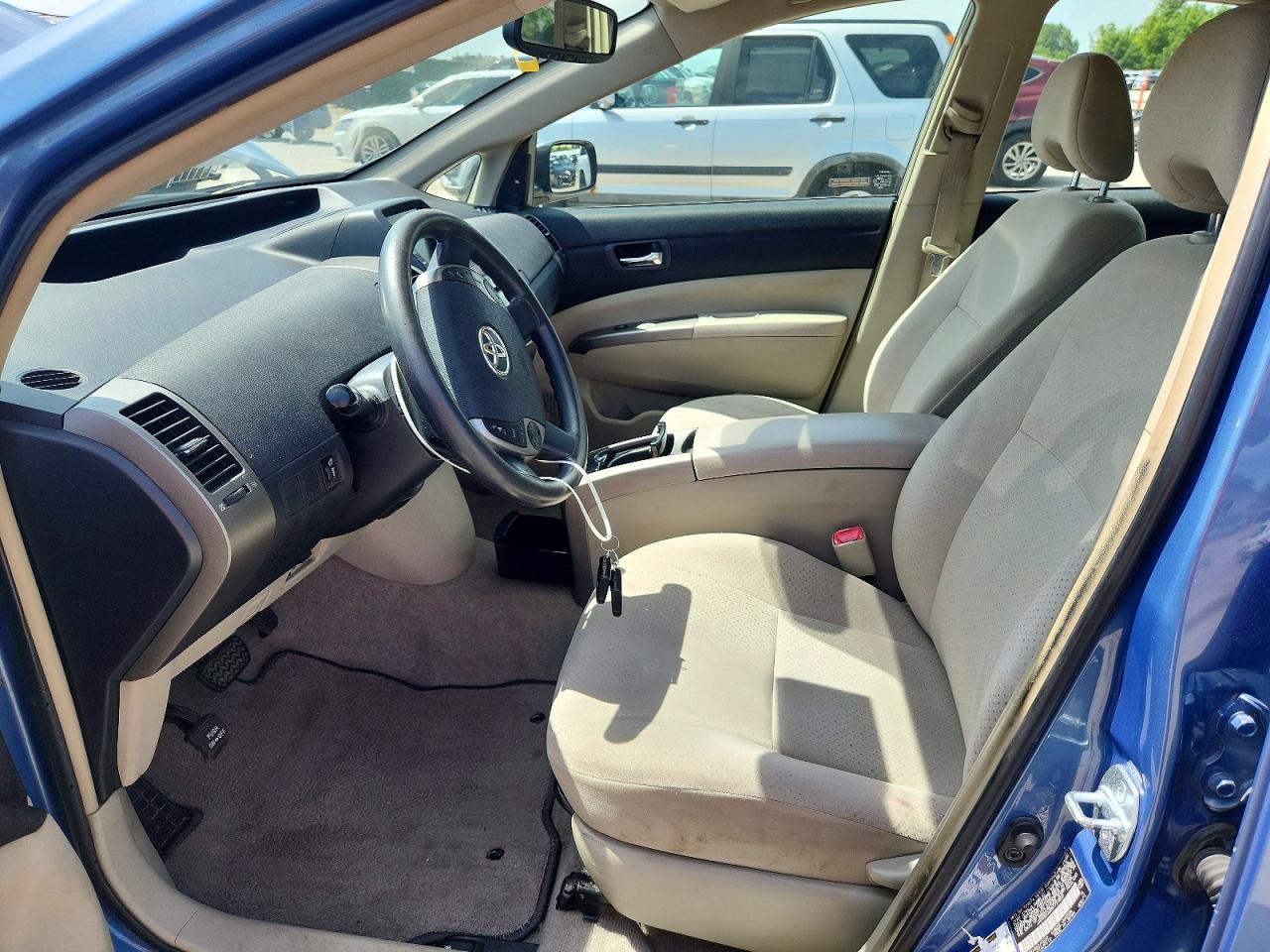 2008 Toyota Prius Base Blue vin: JTDKB20UX87727800