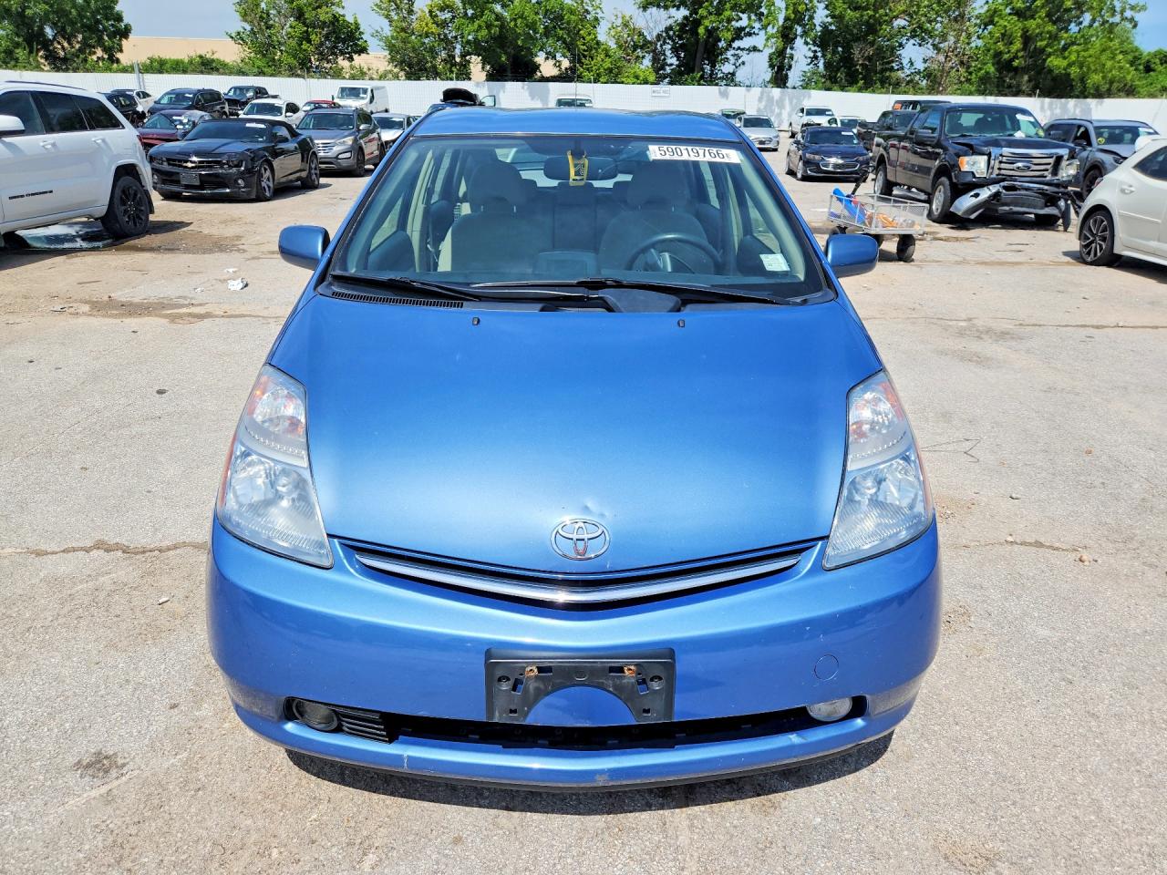 2008 Toyota Prius Base Blue vin: JTDKB20UX87727800