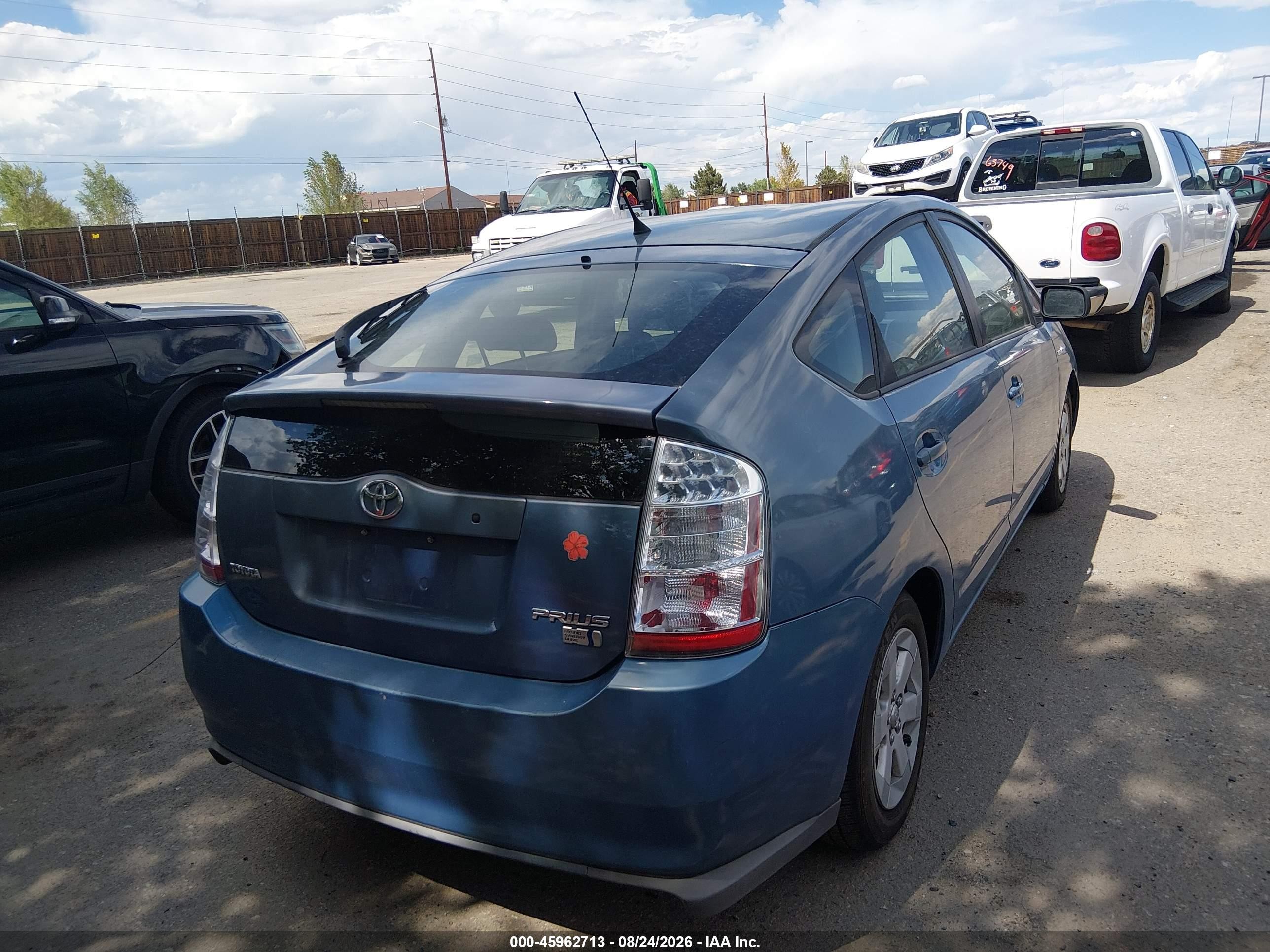 2008 Toyota Prius   Синий vin: JTDKB20UX87728686