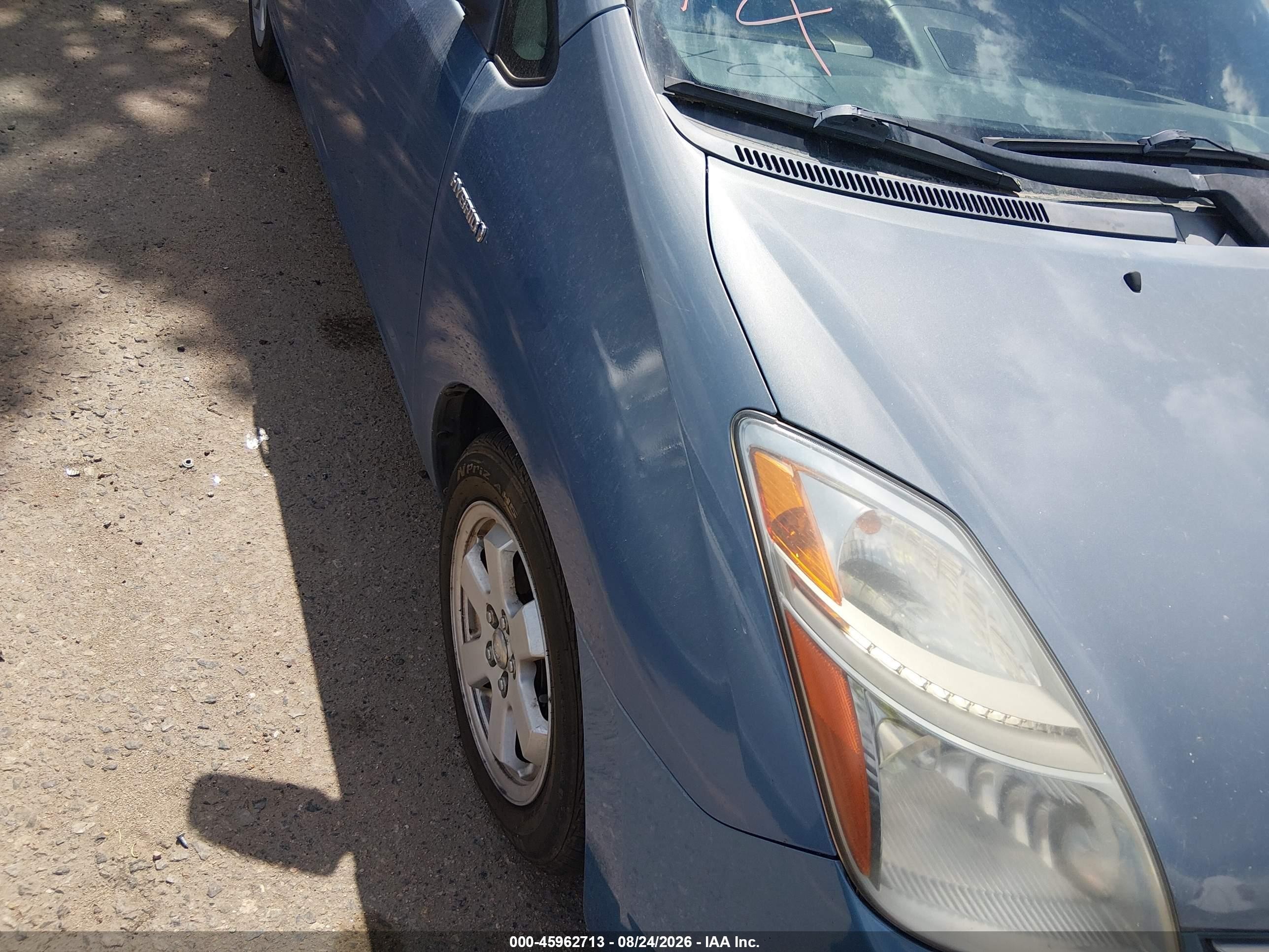 2008 Toyota Prius   Синий vin: JTDKB20UX87728686