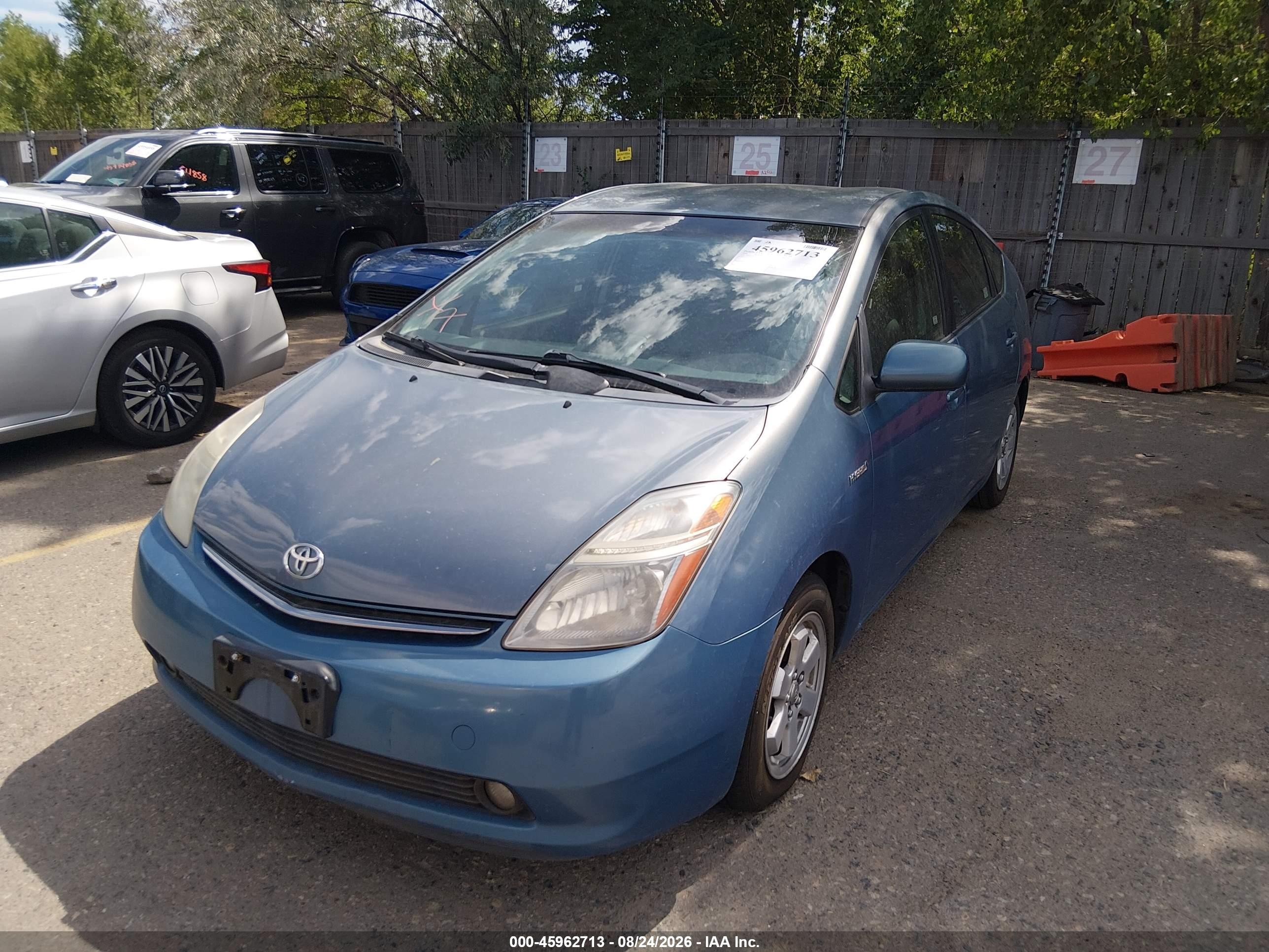 2008 Toyota Prius   Синий vin: JTDKB20UX87728686