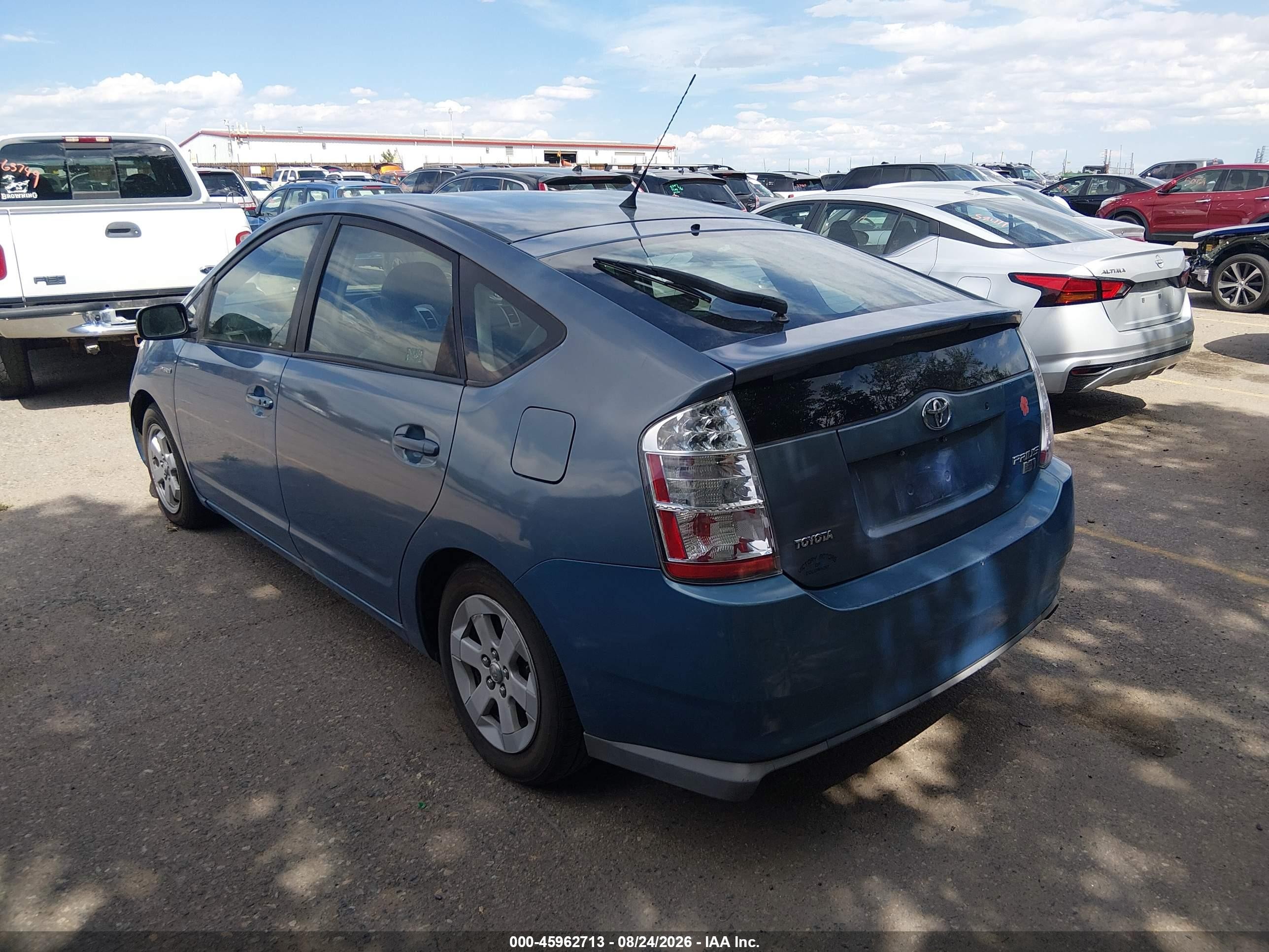 2008 Toyota Prius   Синий vin: JTDKB20UX87728686