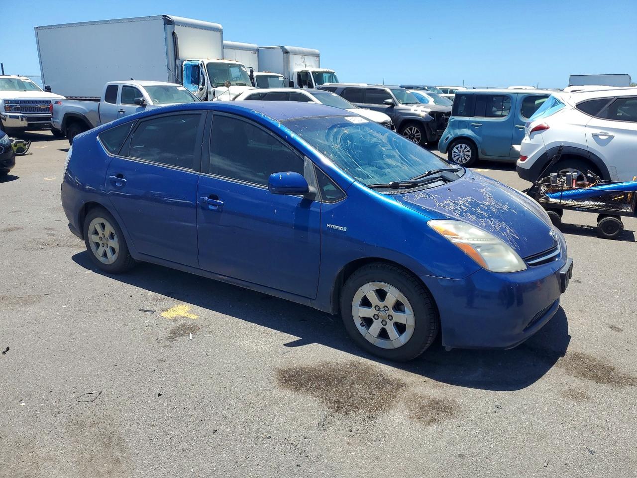 2008 Toyota Prius Standard Синий vin: JTDKB20UX87741535
