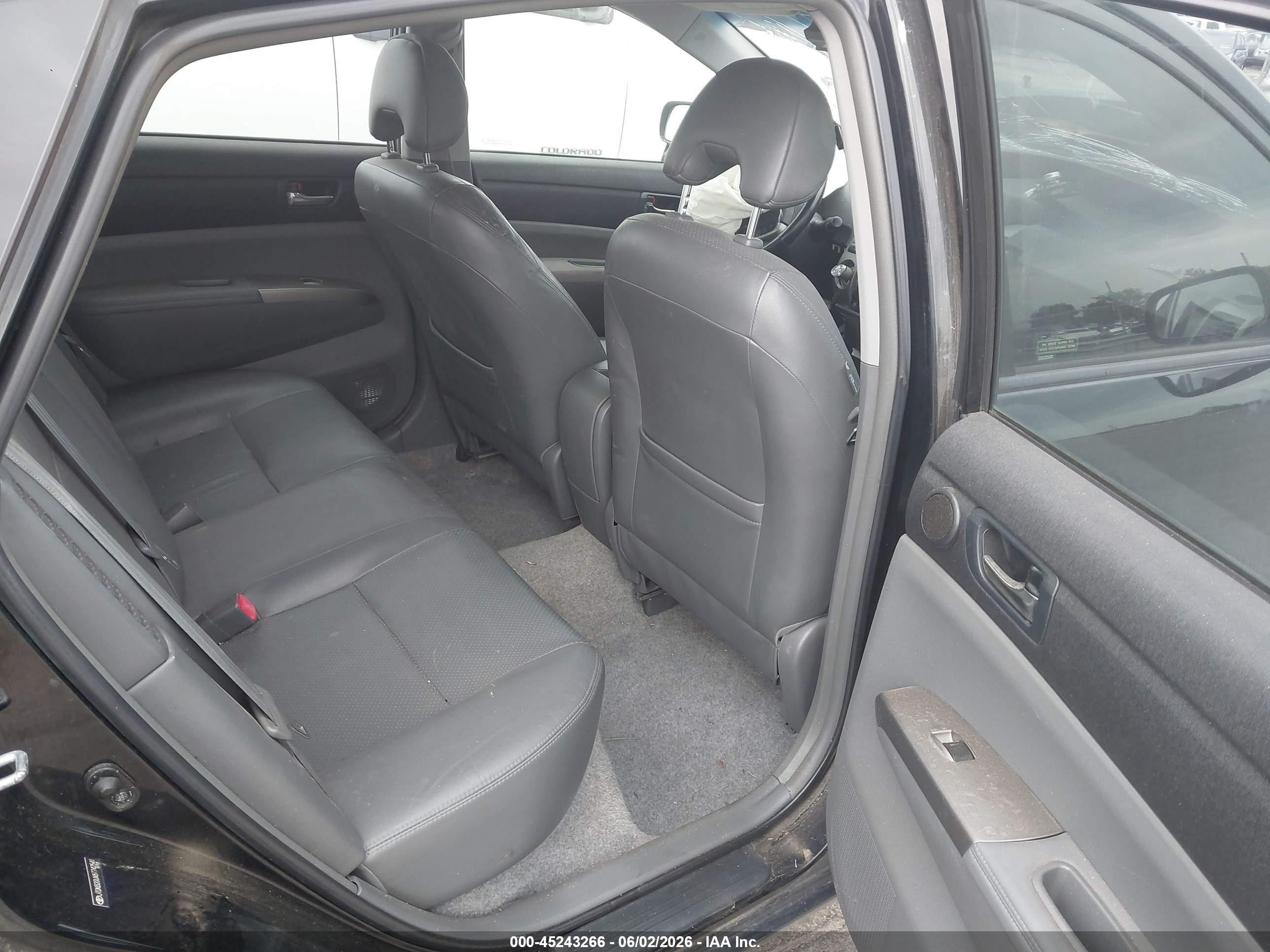 2008 Toyota Prius Touring Black vin: JTDKB20UX87742541
