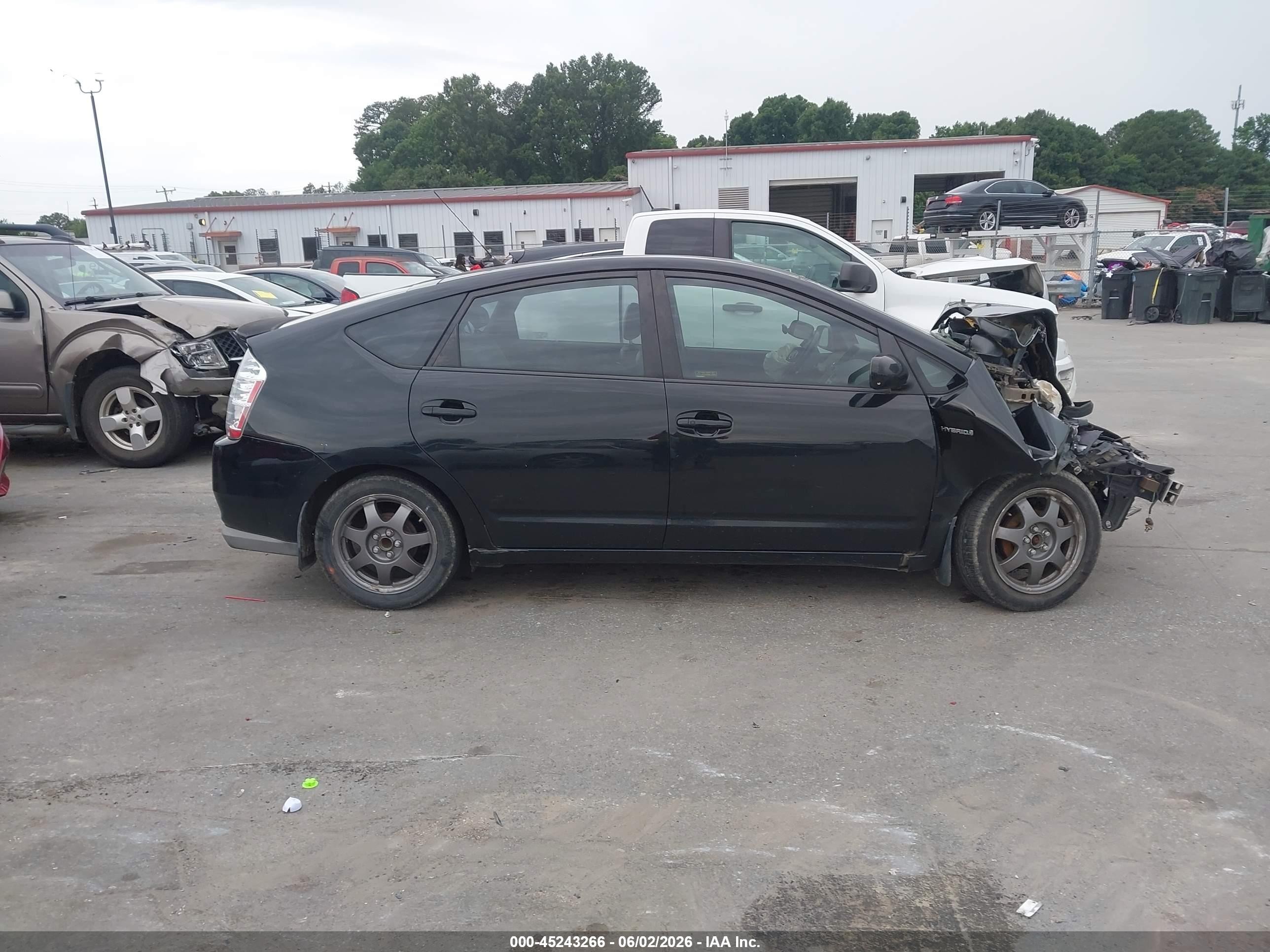 2008 Toyota Prius Touring Black vin: JTDKB20UX87742541