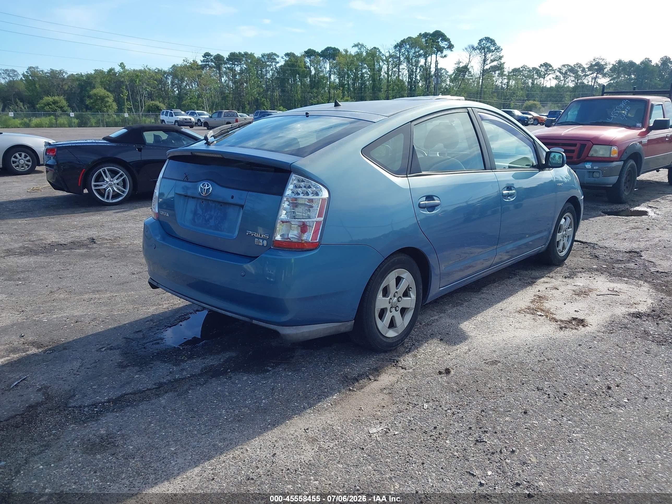 2008 Toyota Prius   Blue vin: JTDKB20UX87762658