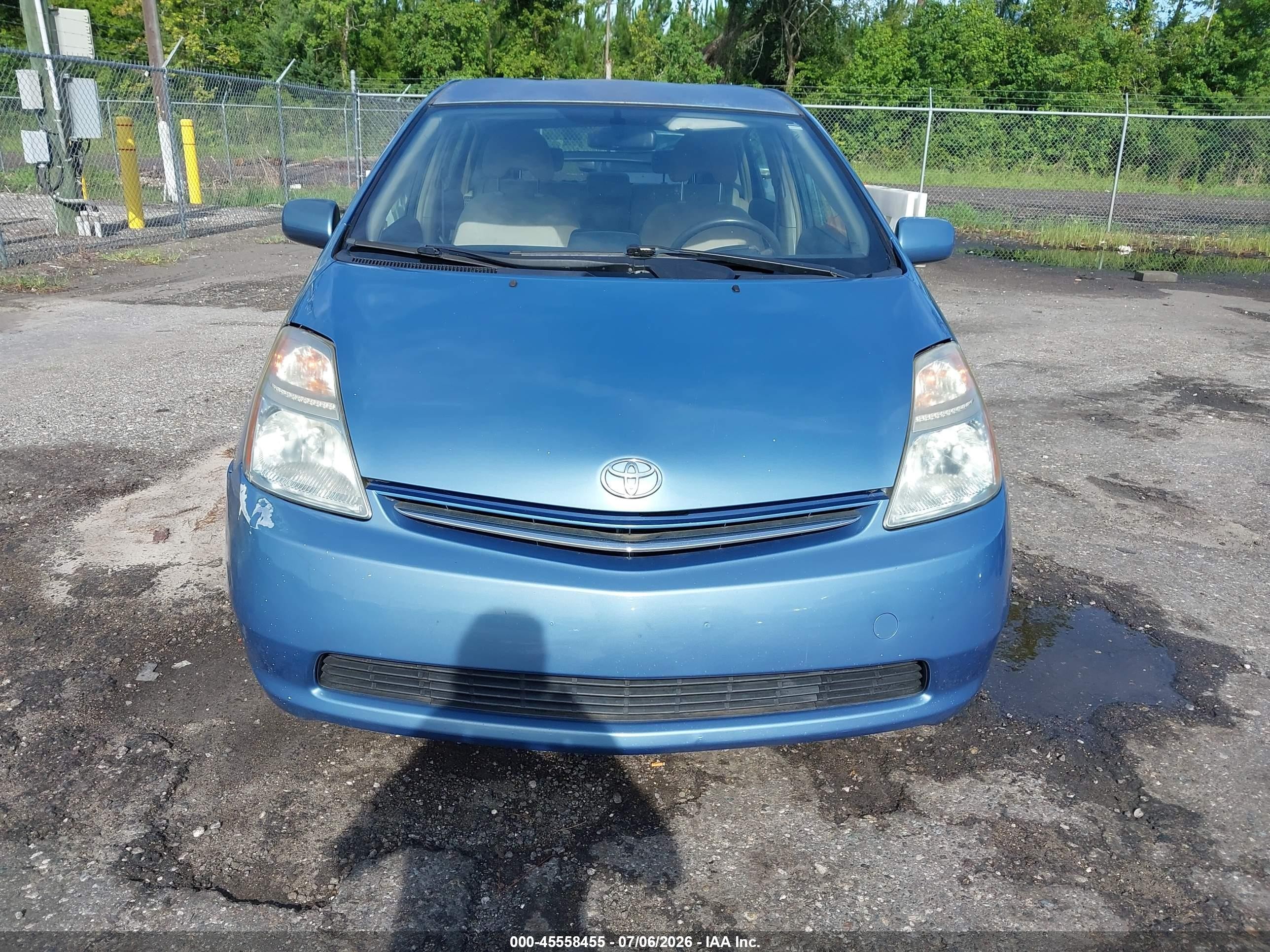 2008 Toyota Prius   Blue vin: JTDKB20UX87762658