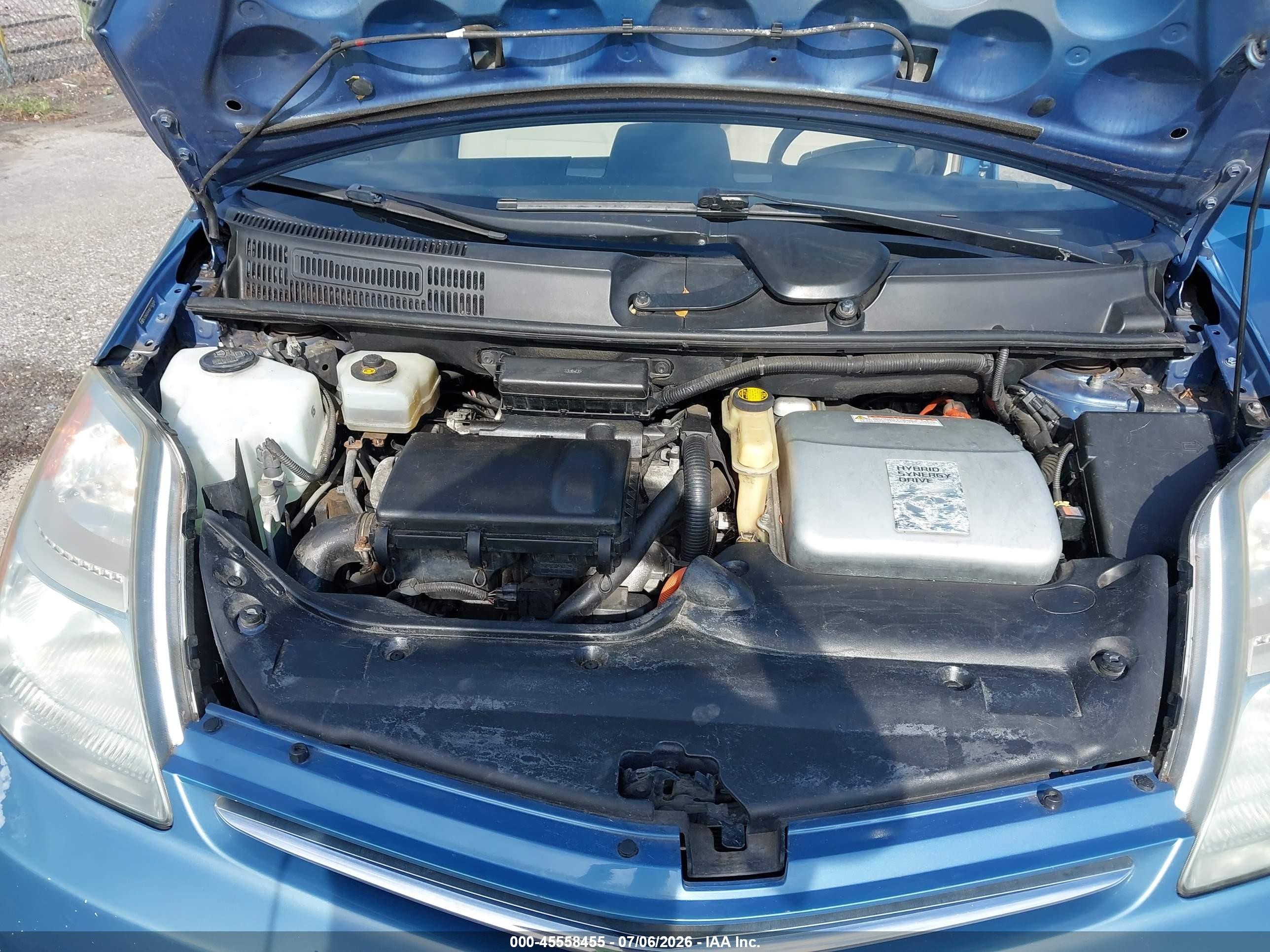 2008 Toyota Prius   Blue vin: JTDKB20UX87762658