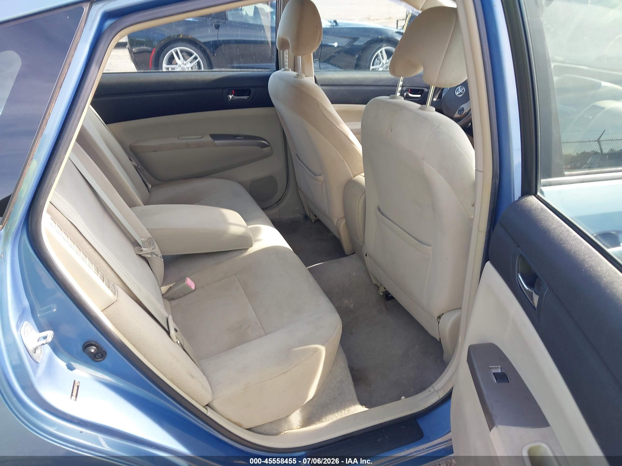 2008 Toyota Prius   Blue vin: JTDKB20UX87762658