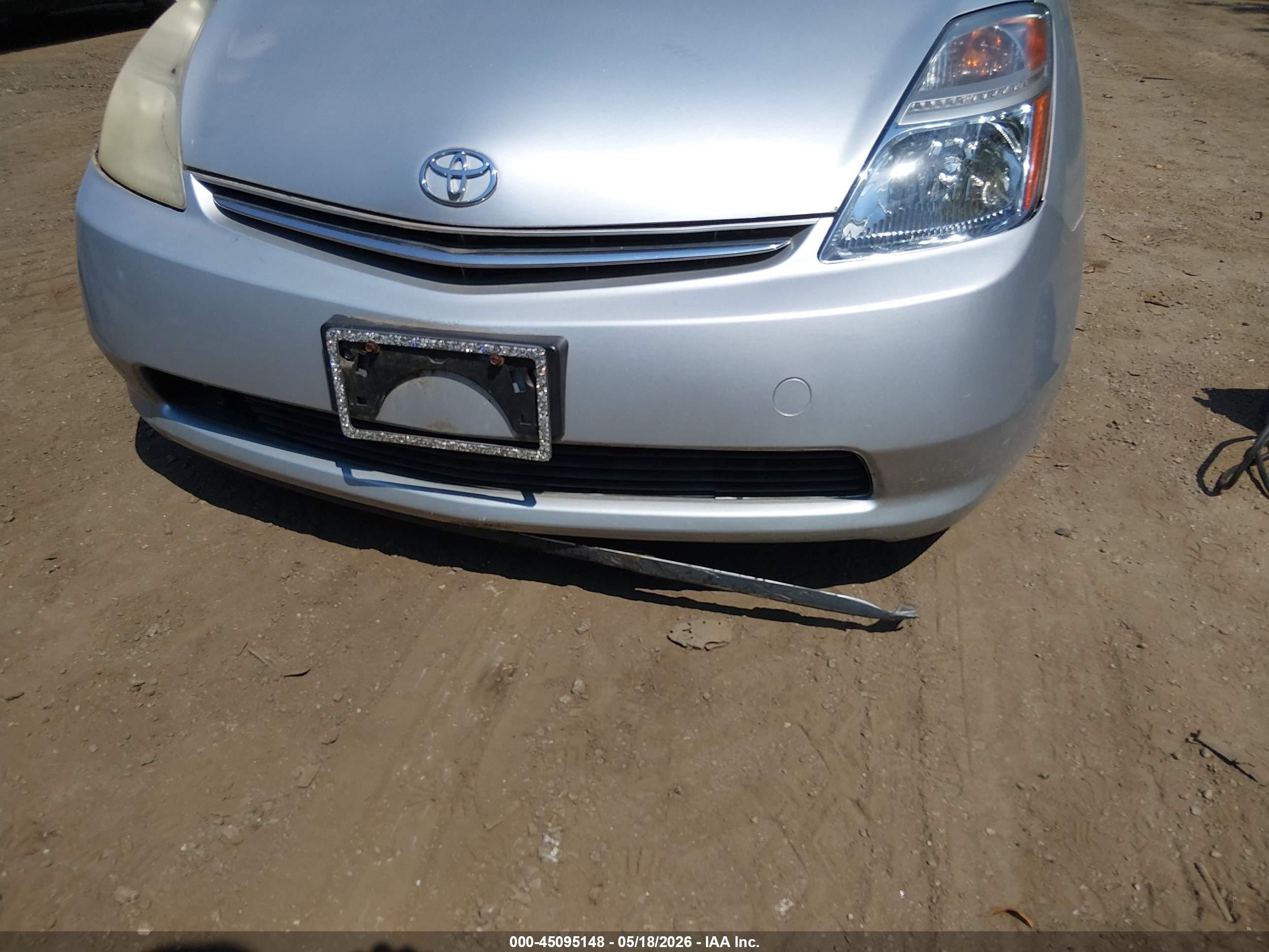 2008 Toyota Prius   Silver vin: JTDKB20UX87768735
