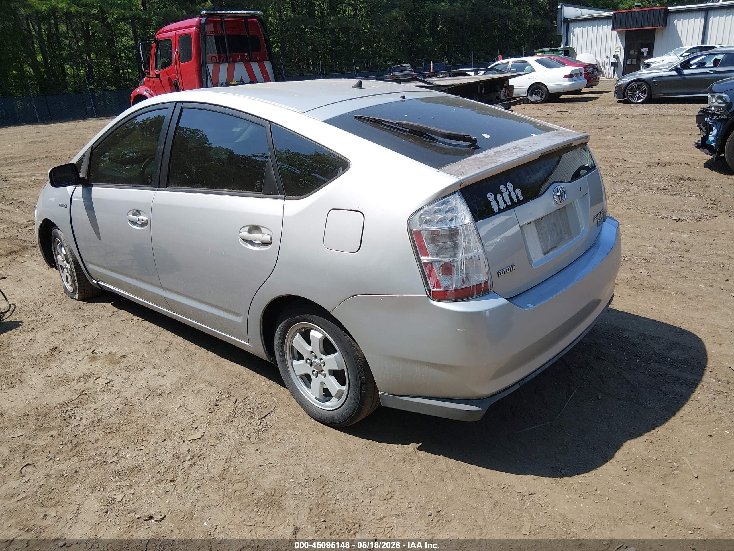 2008 Toyota Prius   Silver vin: JTDKB20UX87768735