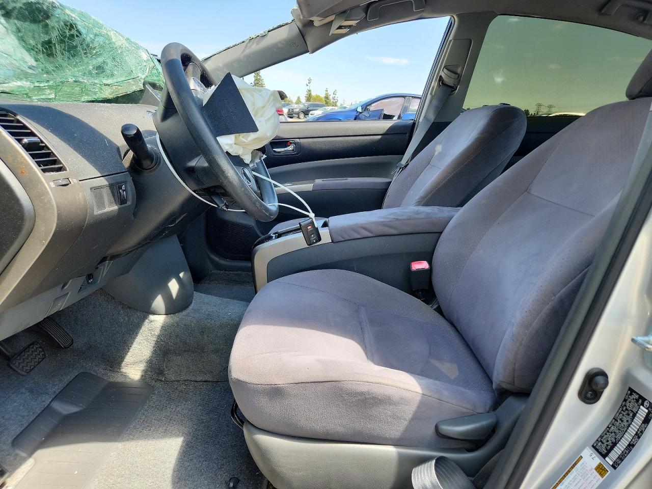 2008 Toyota Prius Base Silver vin: JTDKB20UX87772011
