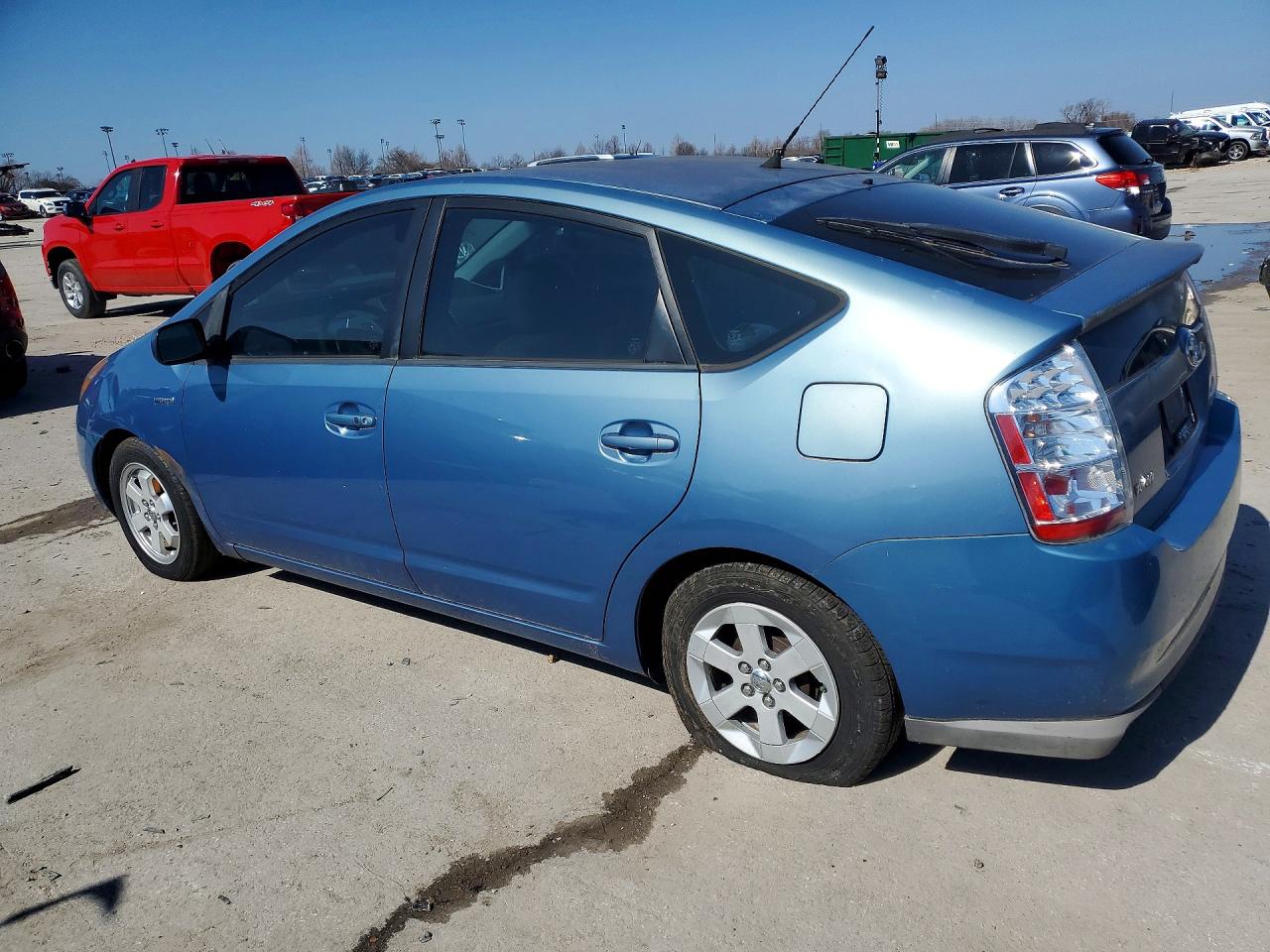 2008 Toyota Prius Base Blue vin: JTDKB20UX87774048