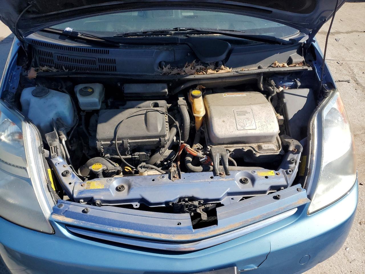 2008 Toyota Prius Base Blue vin: JTDKB20UX87774048