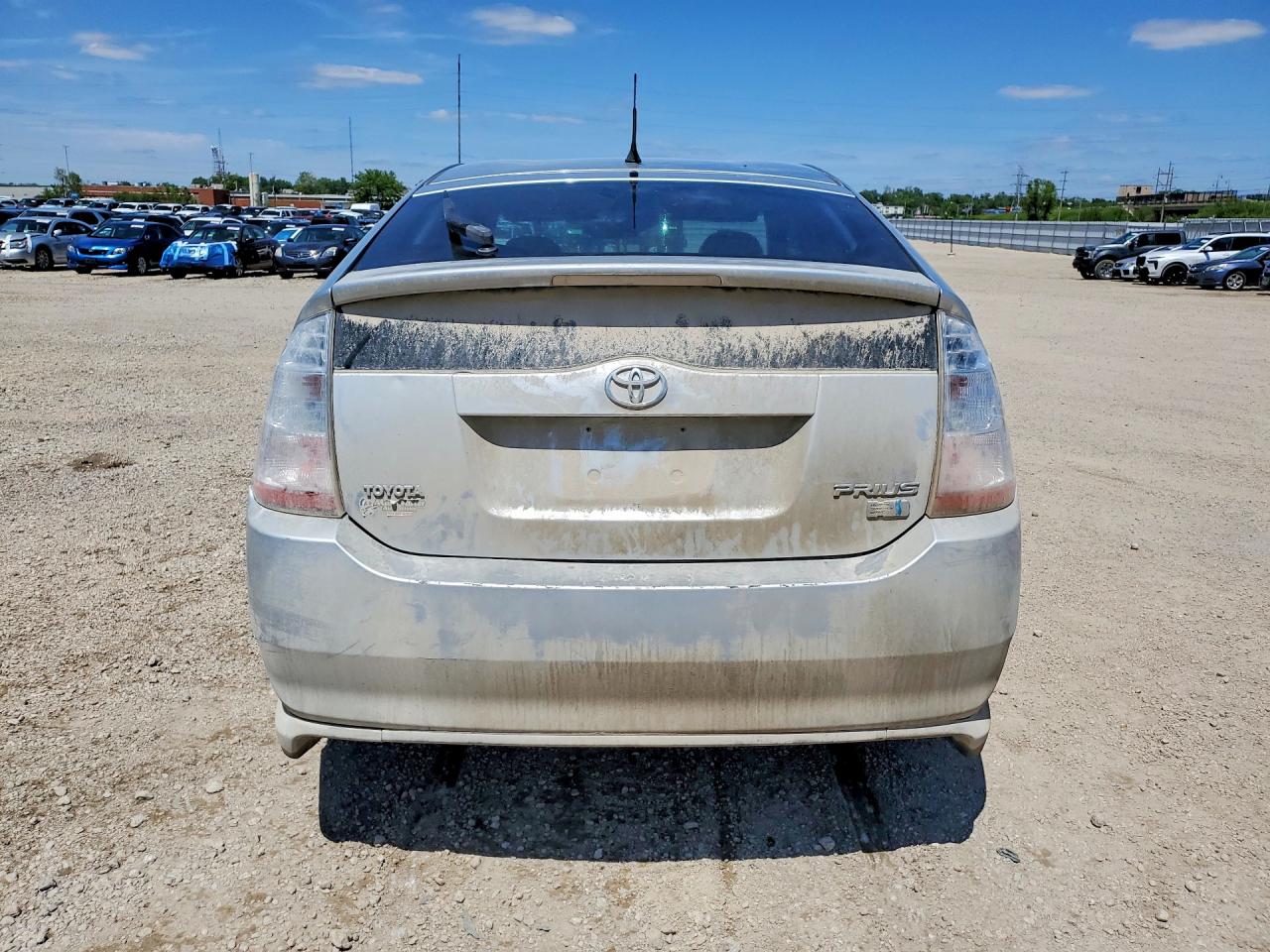 2008 Toyota Prius Standard Silver vin: JTDKB20UX87785325