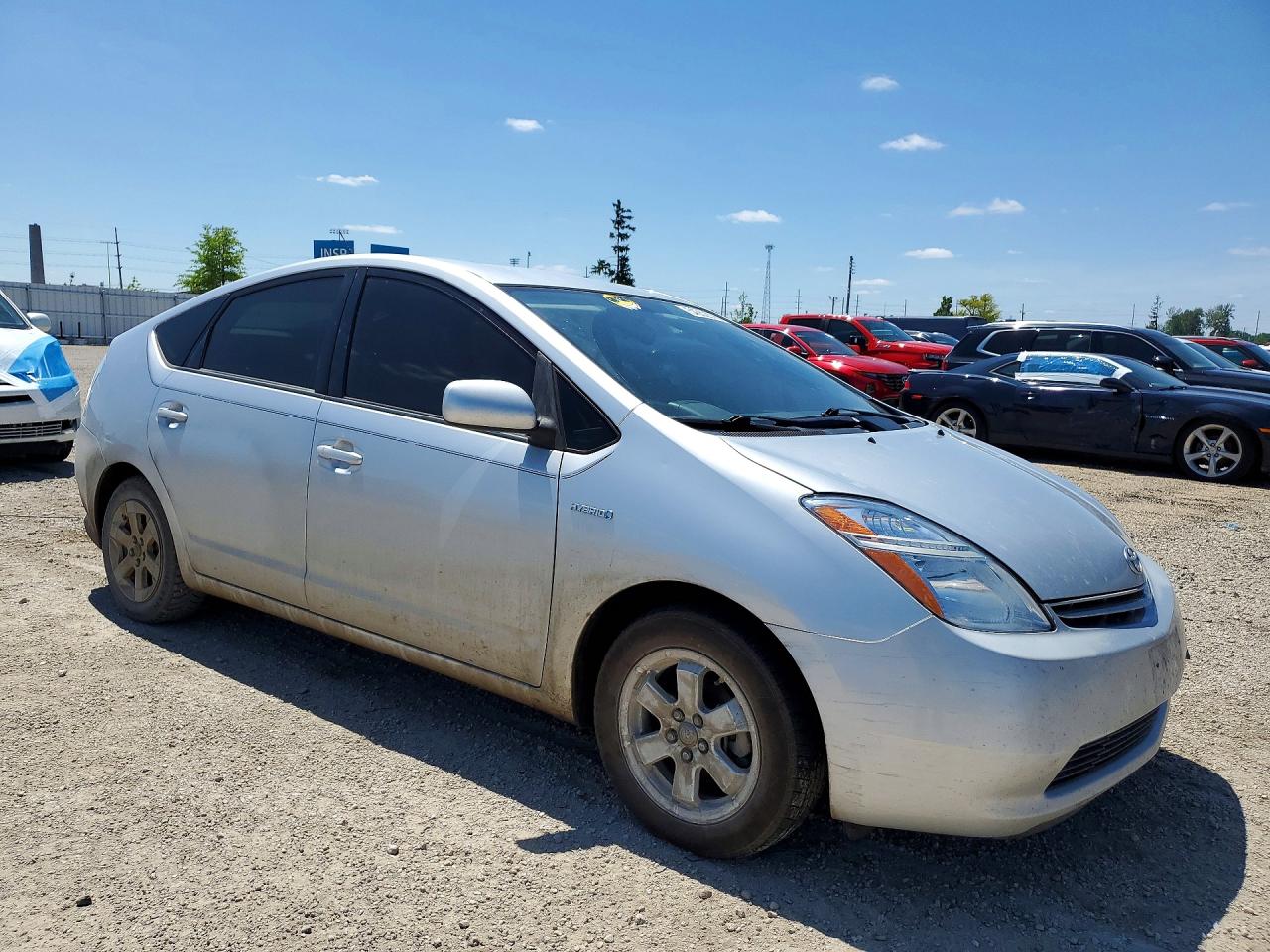 2008 Toyota Prius Standard Silver vin: JTDKB20UX87785325
