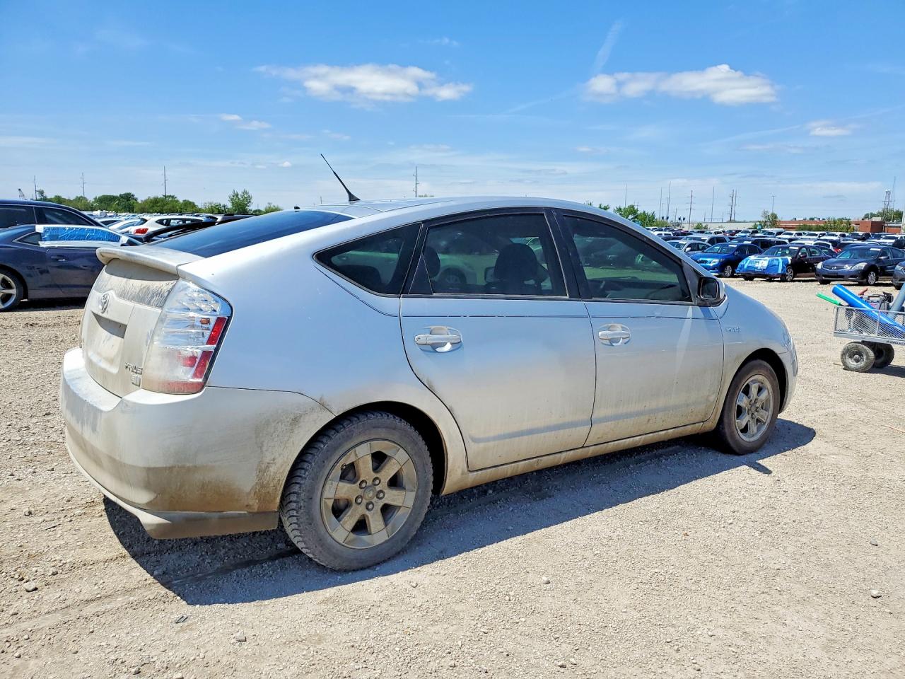 2008 Toyota Prius Standard Silver vin: JTDKB20UX87785325