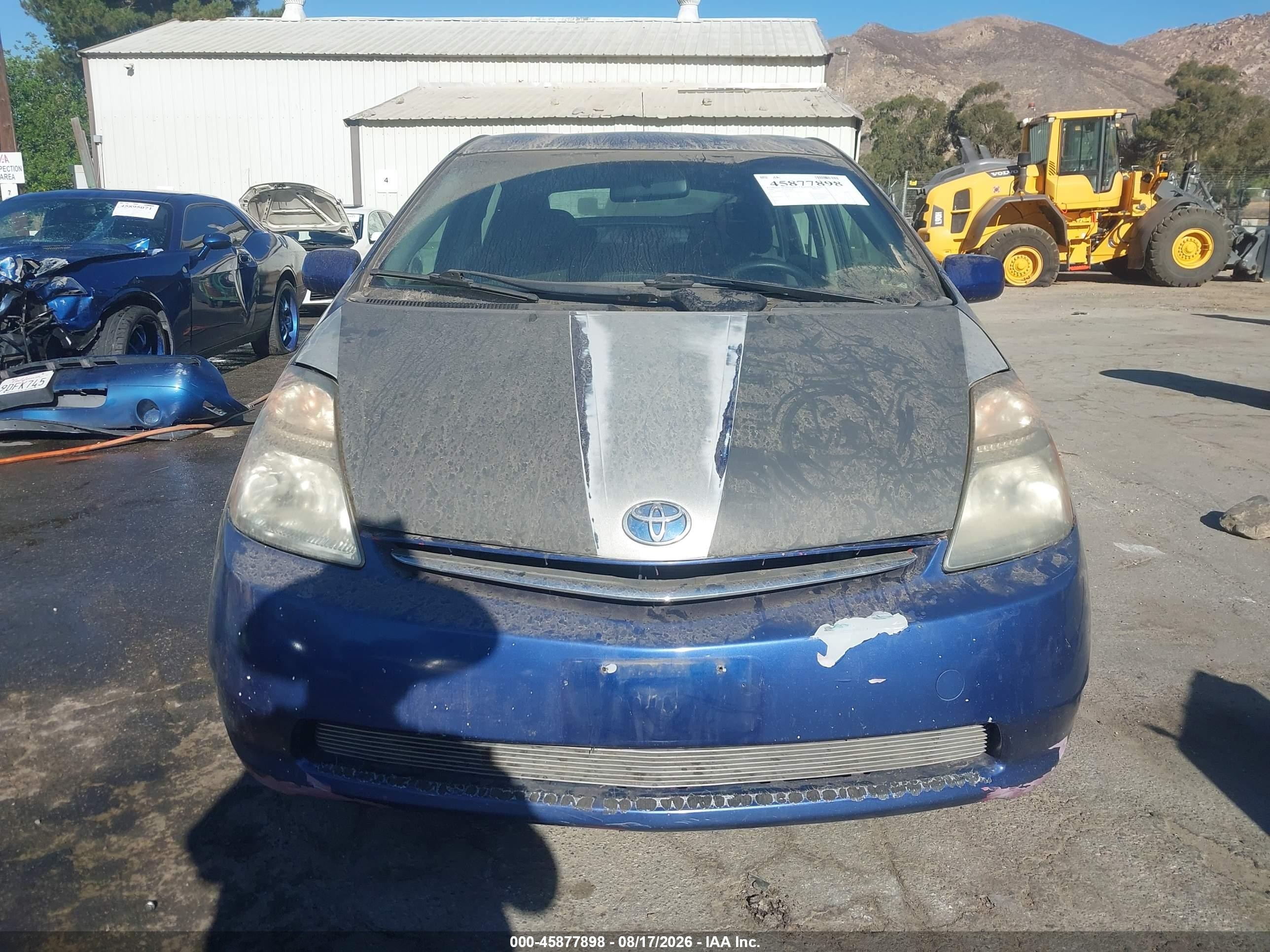 2008 Toyota Prius   Blue vin: JTDKB20UX87786345
