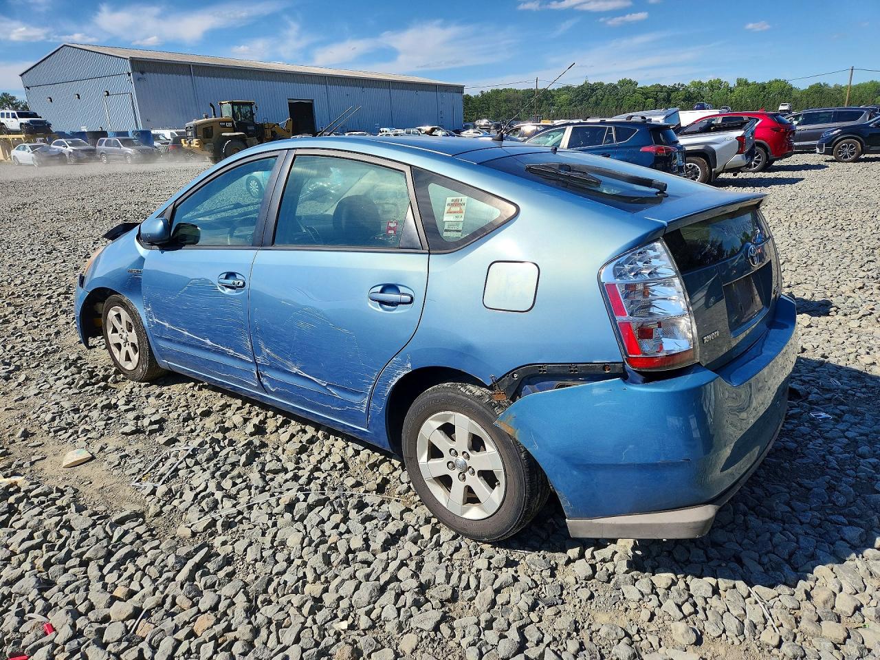 2008 Toyota Prius Base Blue vin: JTDKB20UX87786751