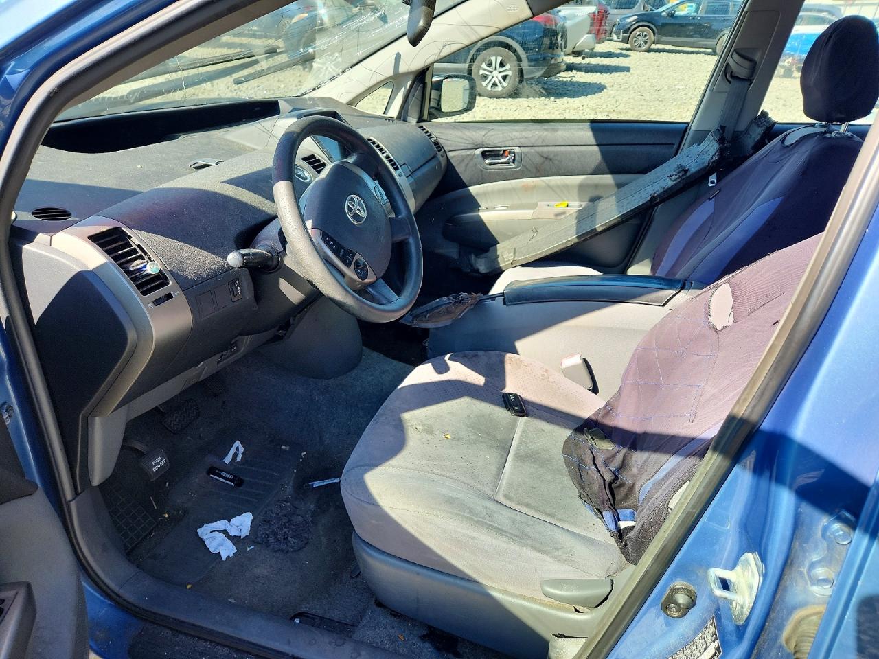 2008 Toyota Prius Base Blue vin: JTDKB20UX87786751