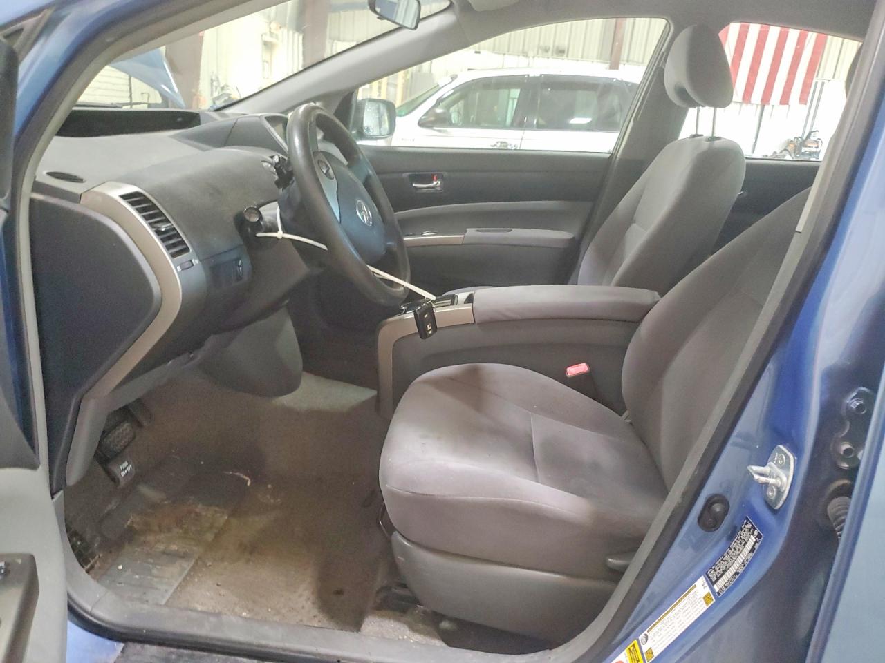 2008 Toyota Prius Base Blue vin: JTDKB20UX87796356