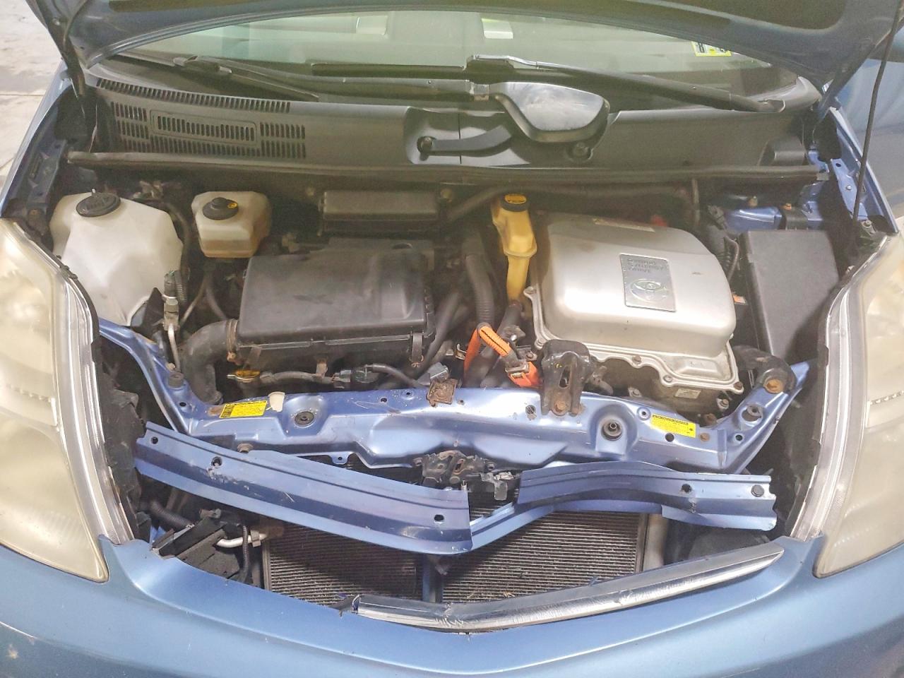 2008 Toyota Prius Base Blue vin: JTDKB20UX87796356