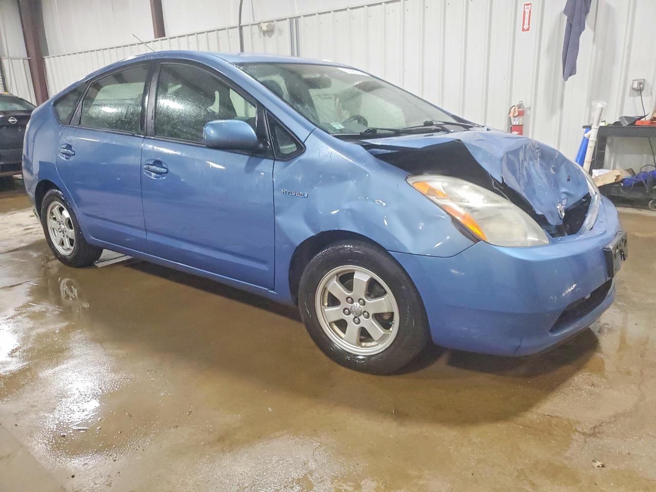 2008 Toyota Prius Base Blue vin: JTDKB20UX87796356