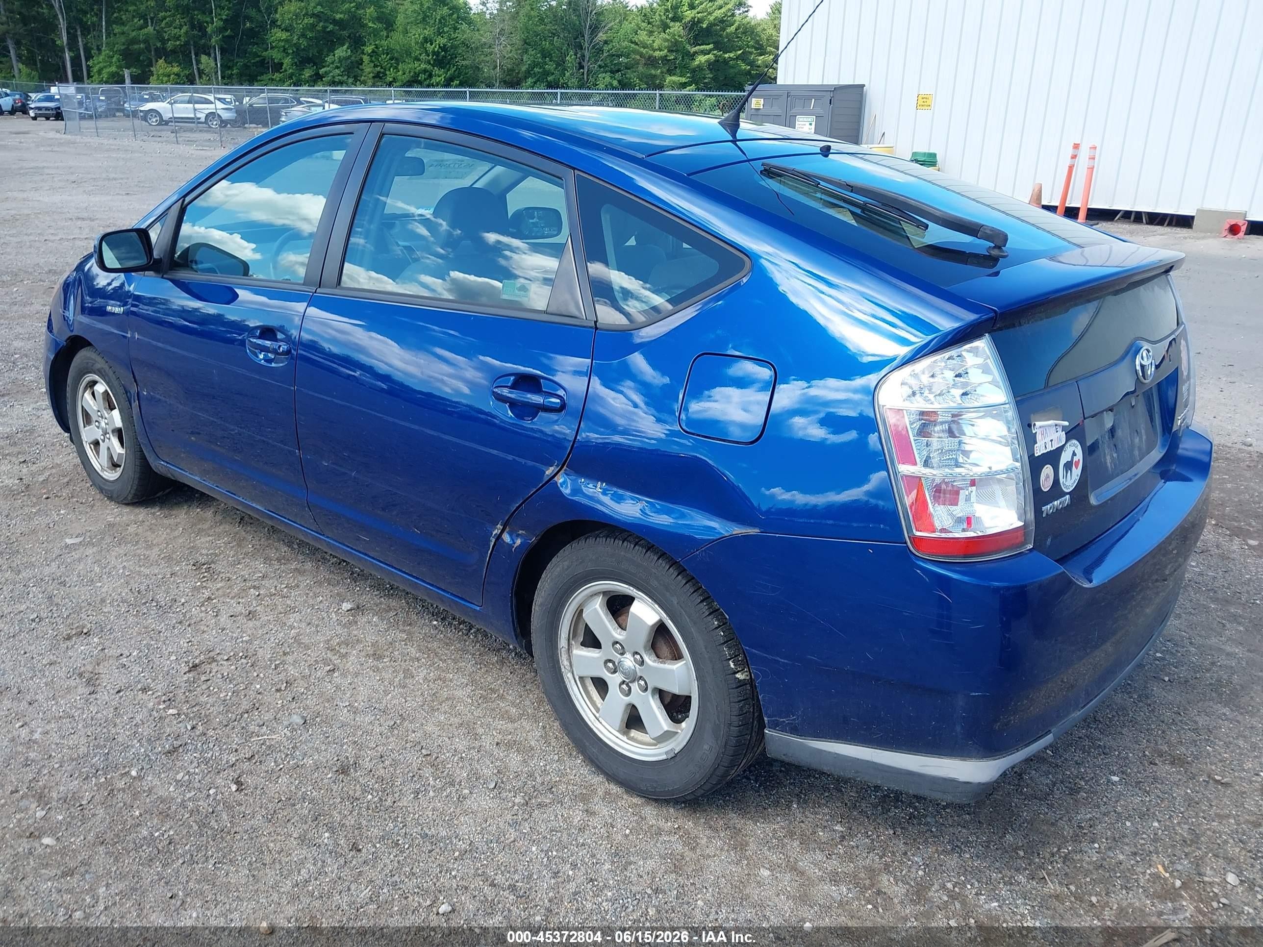 2008 Toyota Prius   Blue vin: JTDKB20UX87799886