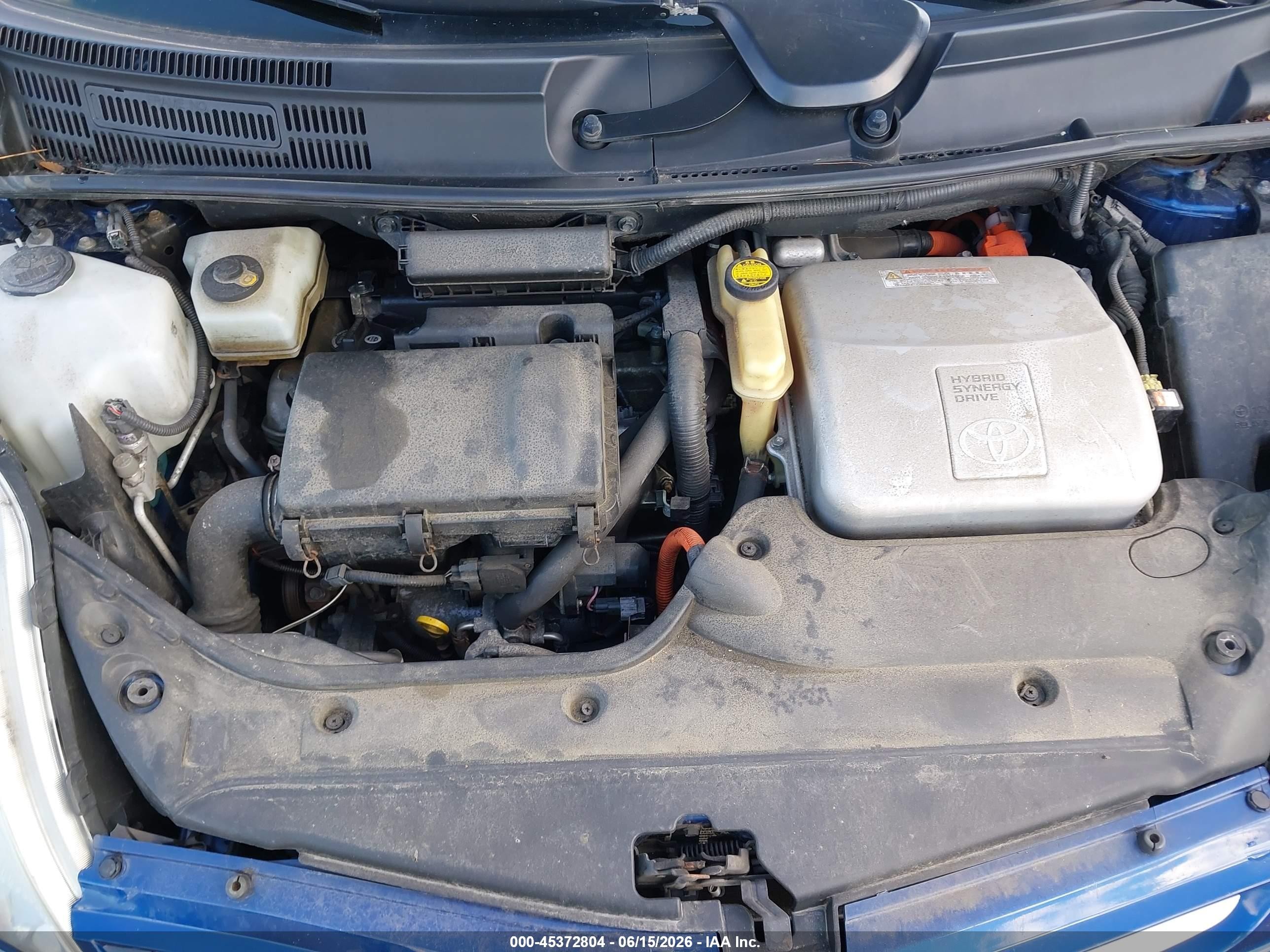 2008 Toyota Prius   Blue vin: JTDKB20UX87799886