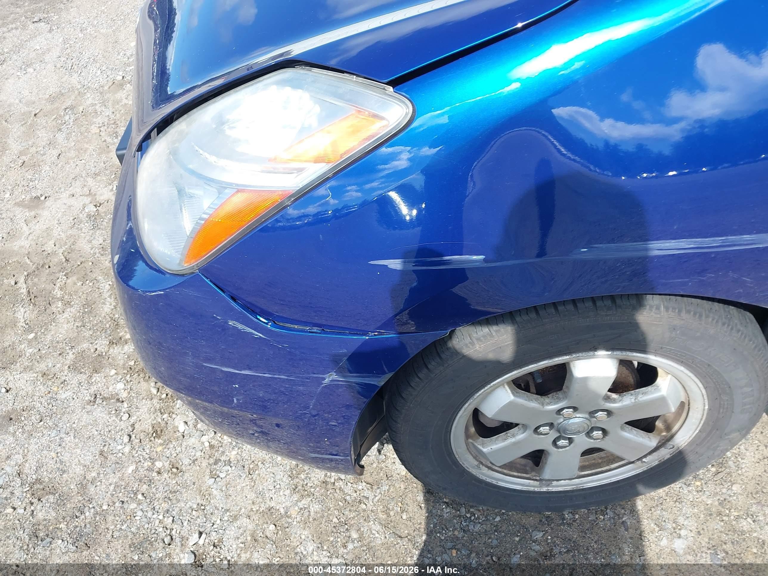 2008 Toyota Prius   Blue vin: JTDKB20UX87799886