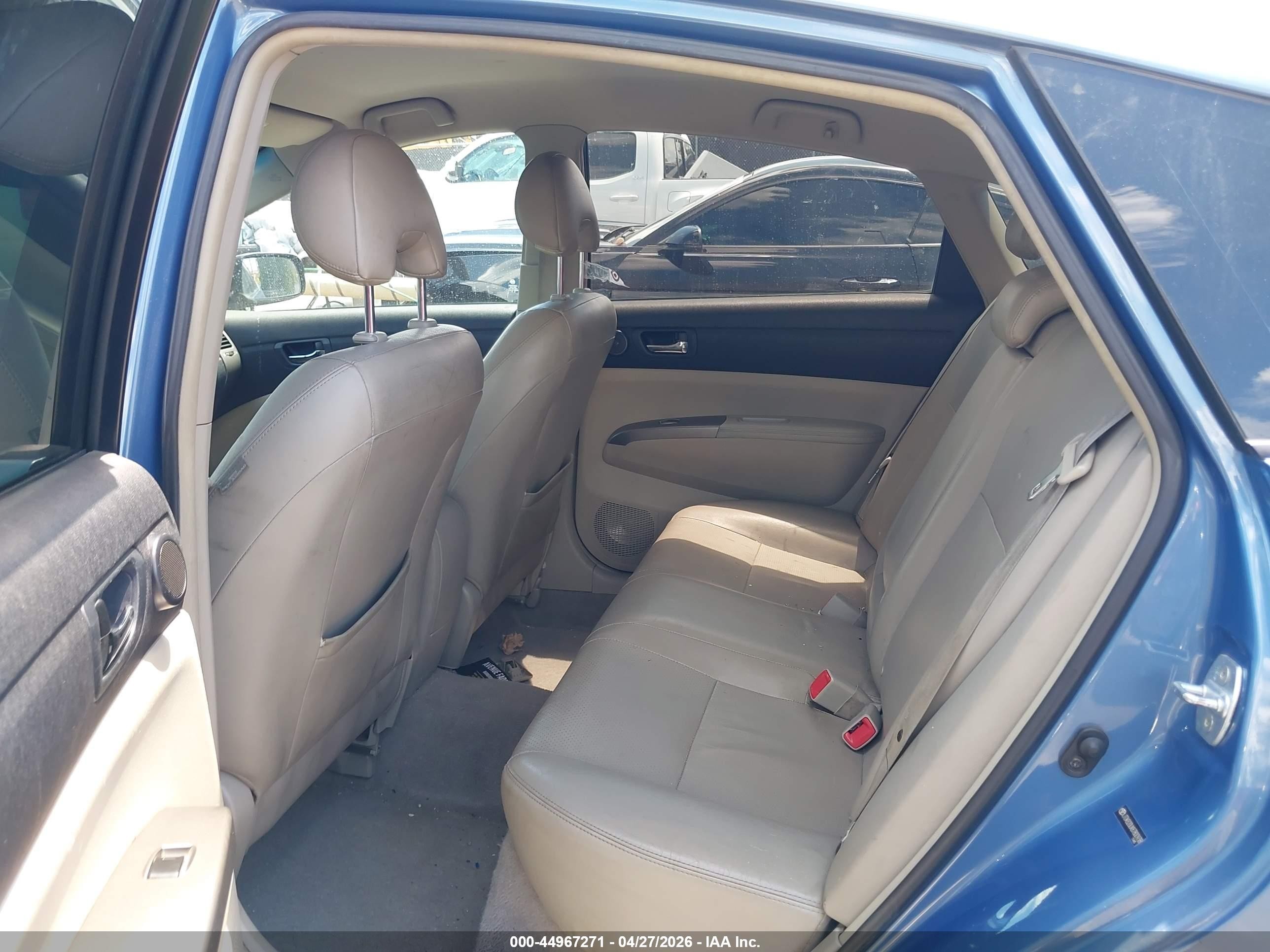 2008 Toyota Prius Touring Blue vin: JTDKB20UX87800938
