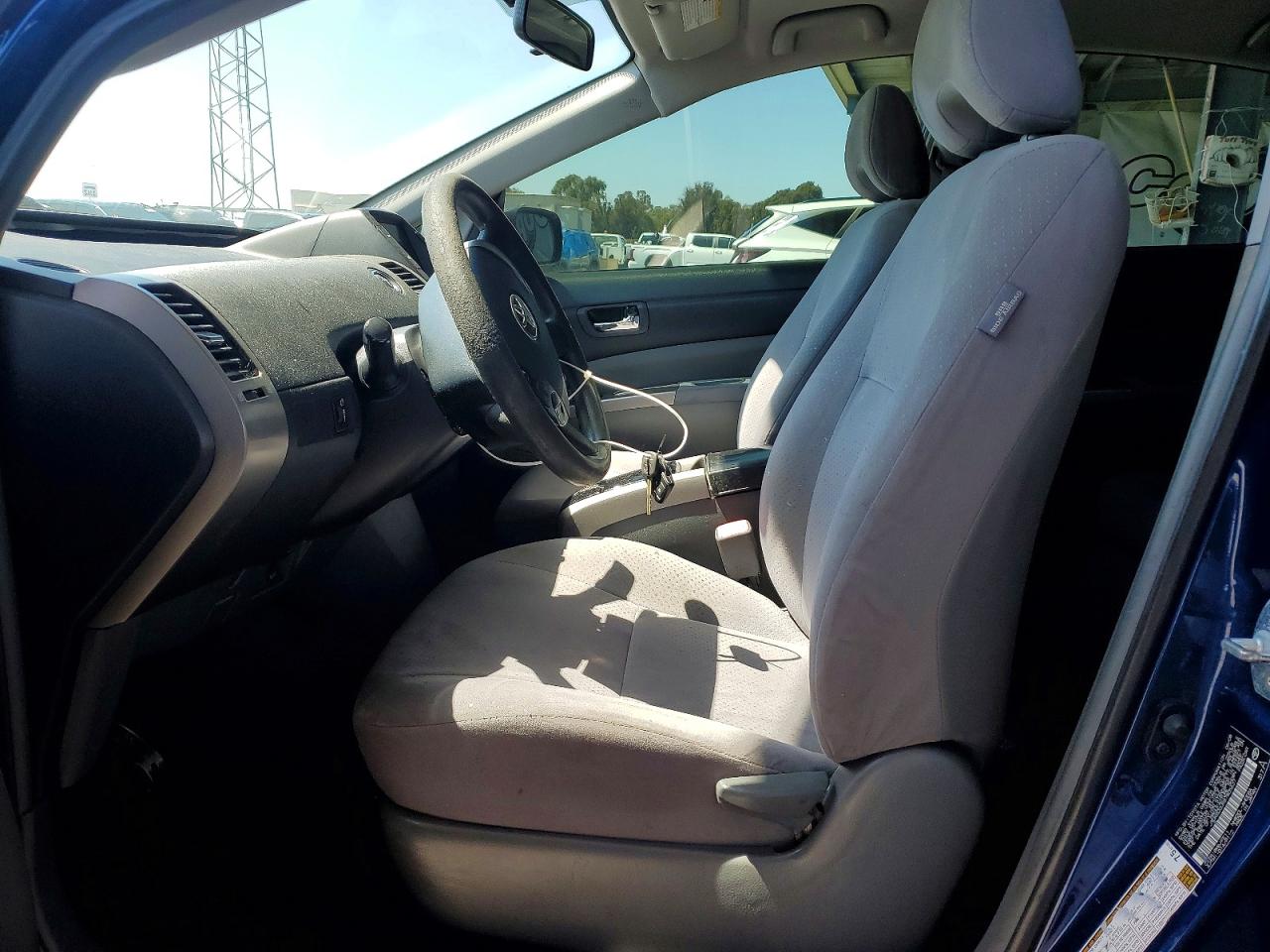 2008 Toyota Prius Base Blue vin: JTDKB20UX87805637