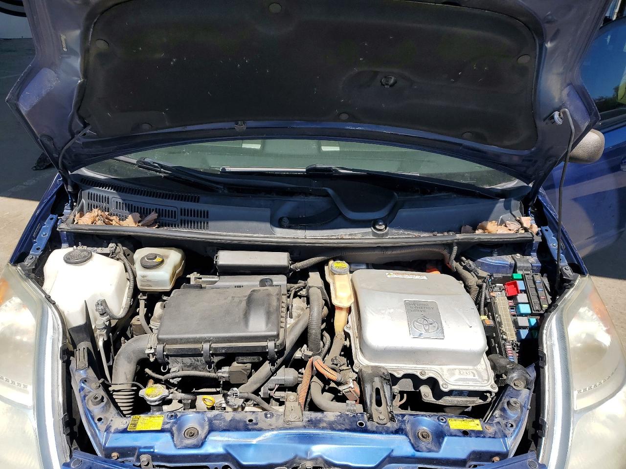 2008 Toyota Prius Base Blue vin: JTDKB20UX87805637