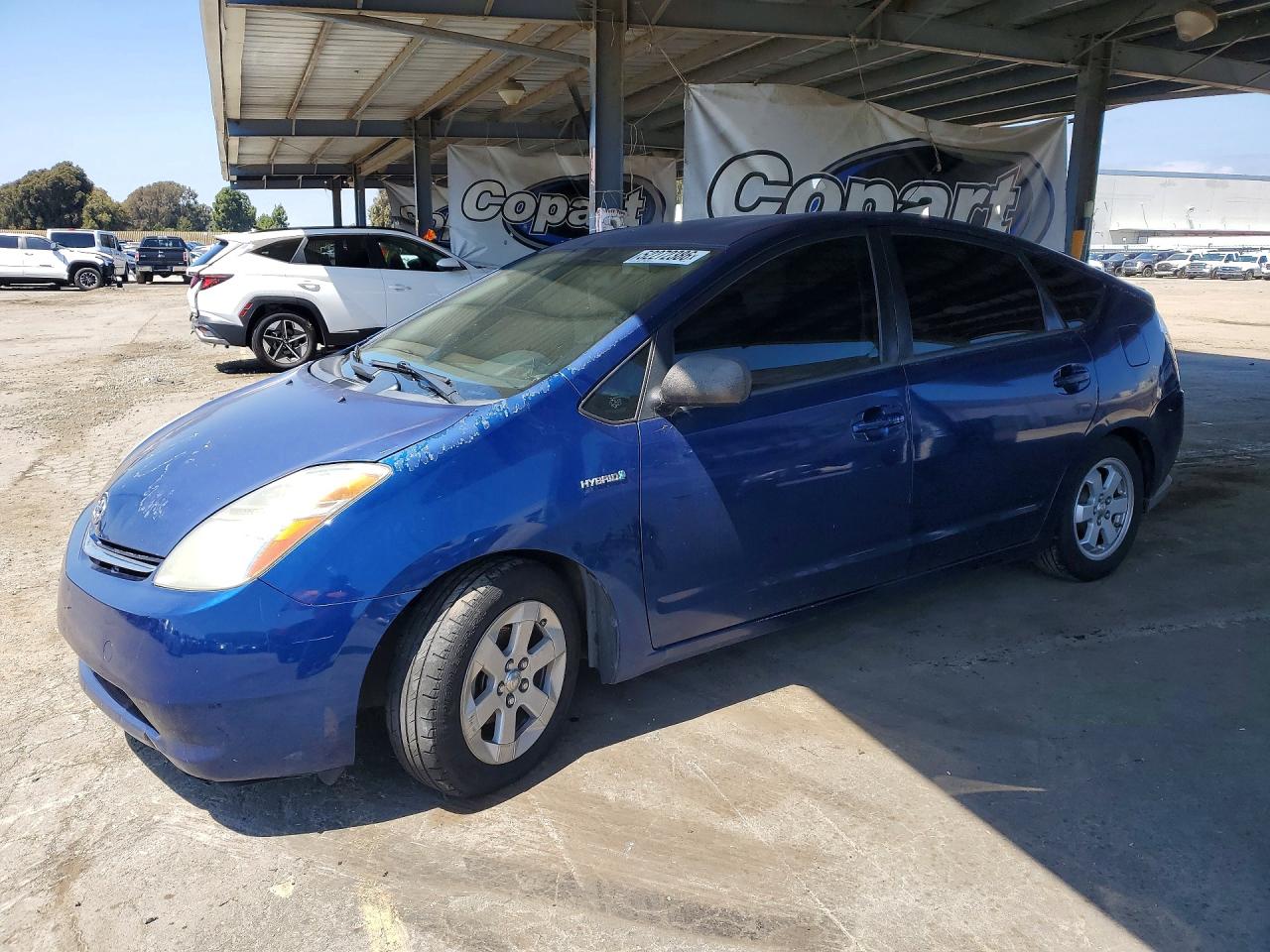 2008 Toyota Prius Base Синий vin: JTDKB20UX87805637