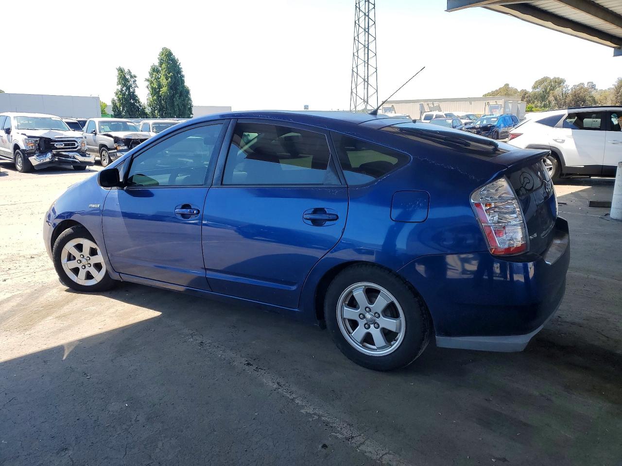 2008 Toyota Prius Base Blue vin: JTDKB20UX87805637