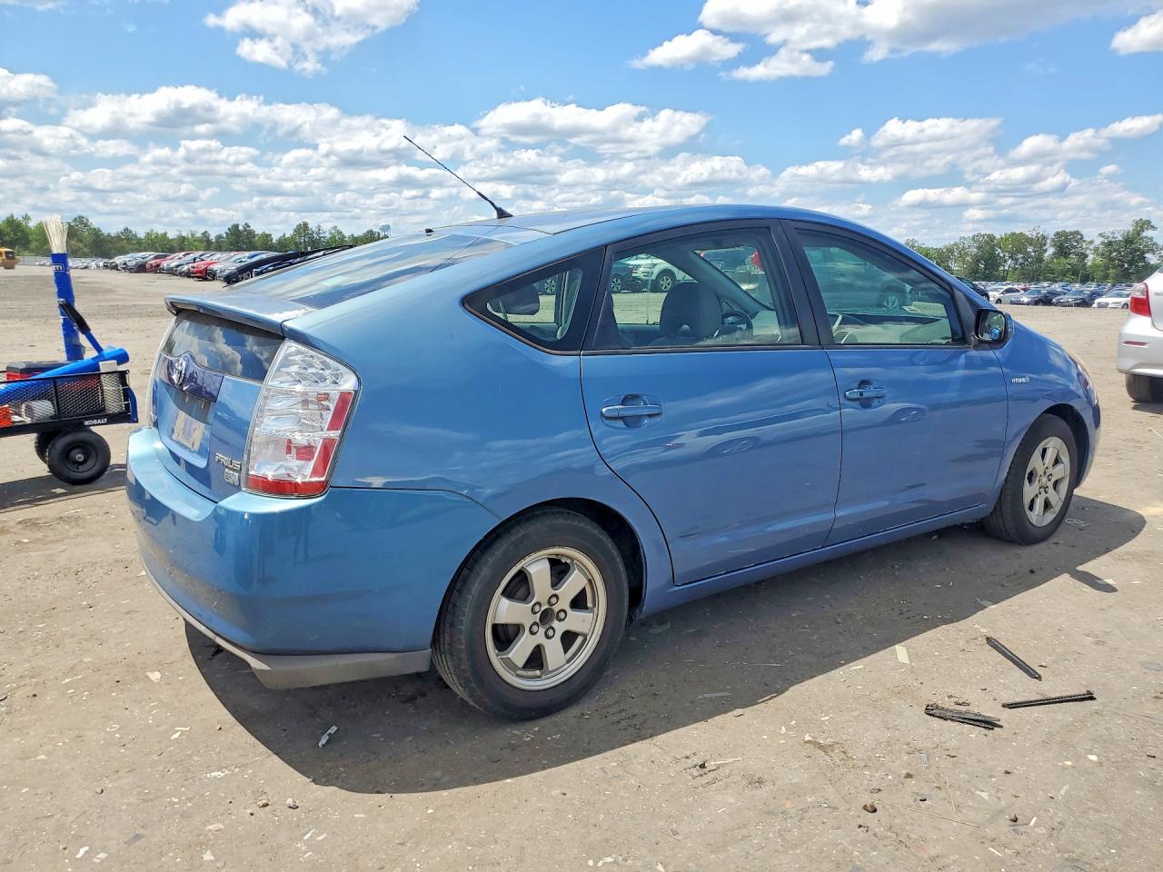2008 Toyota Prius Base Blue vin: JTDKB20UX87806559